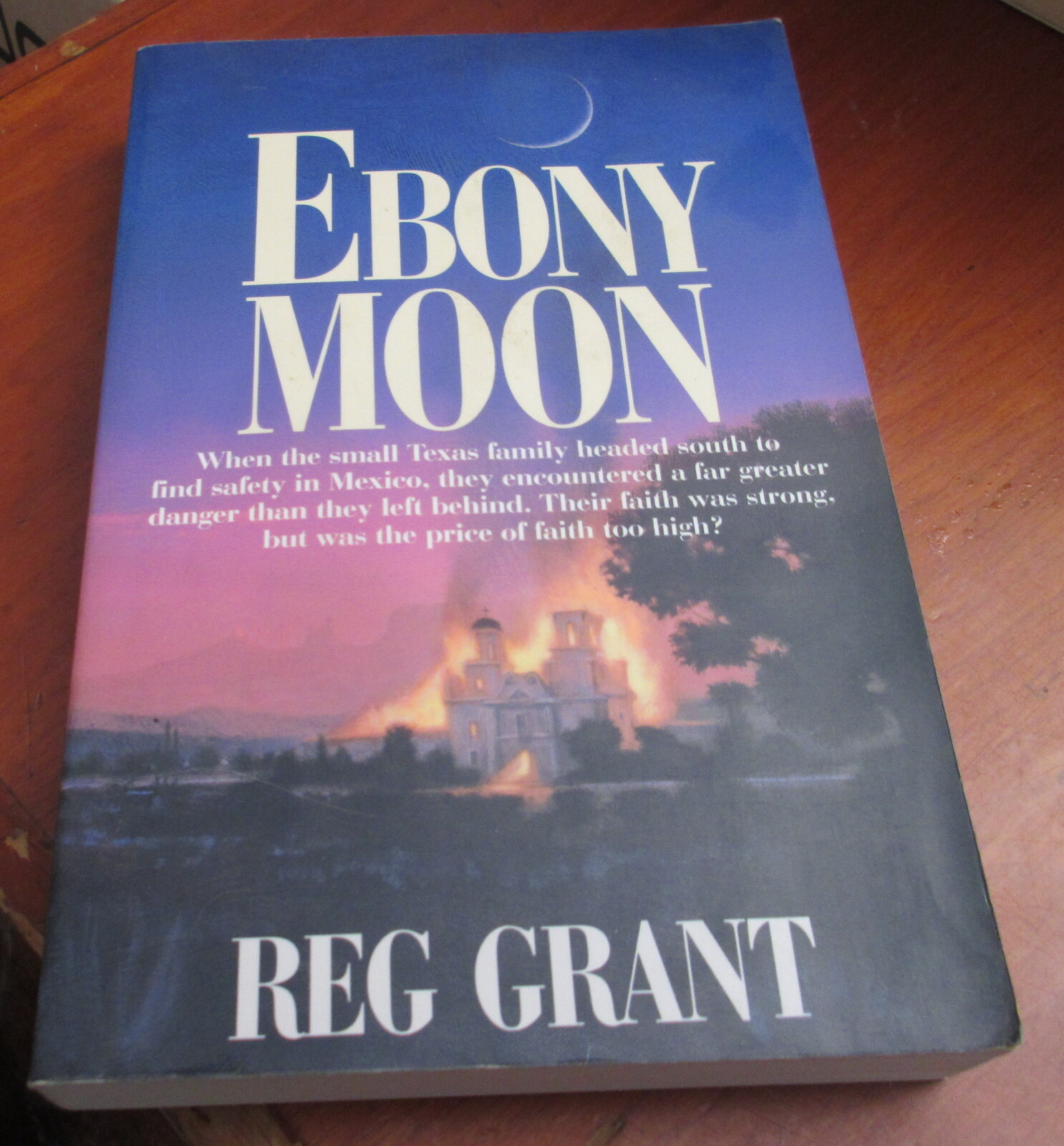 Reg Grant “Ebony Moon”, paperback