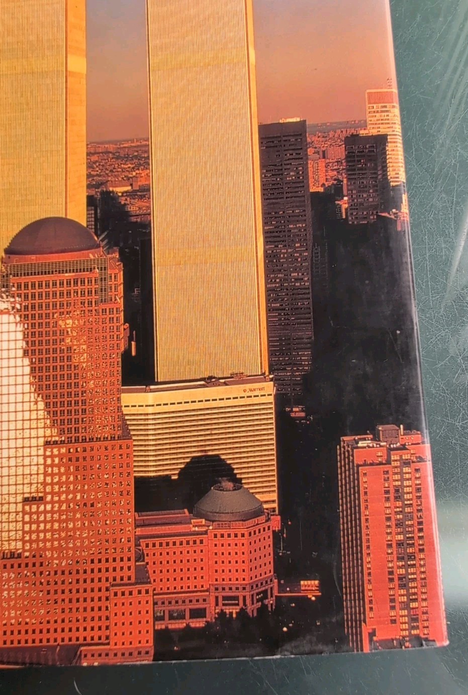 World Trade Center Oversized ( Tall ) HC Book Photos 9/11 Foldout Pages EXC Cond