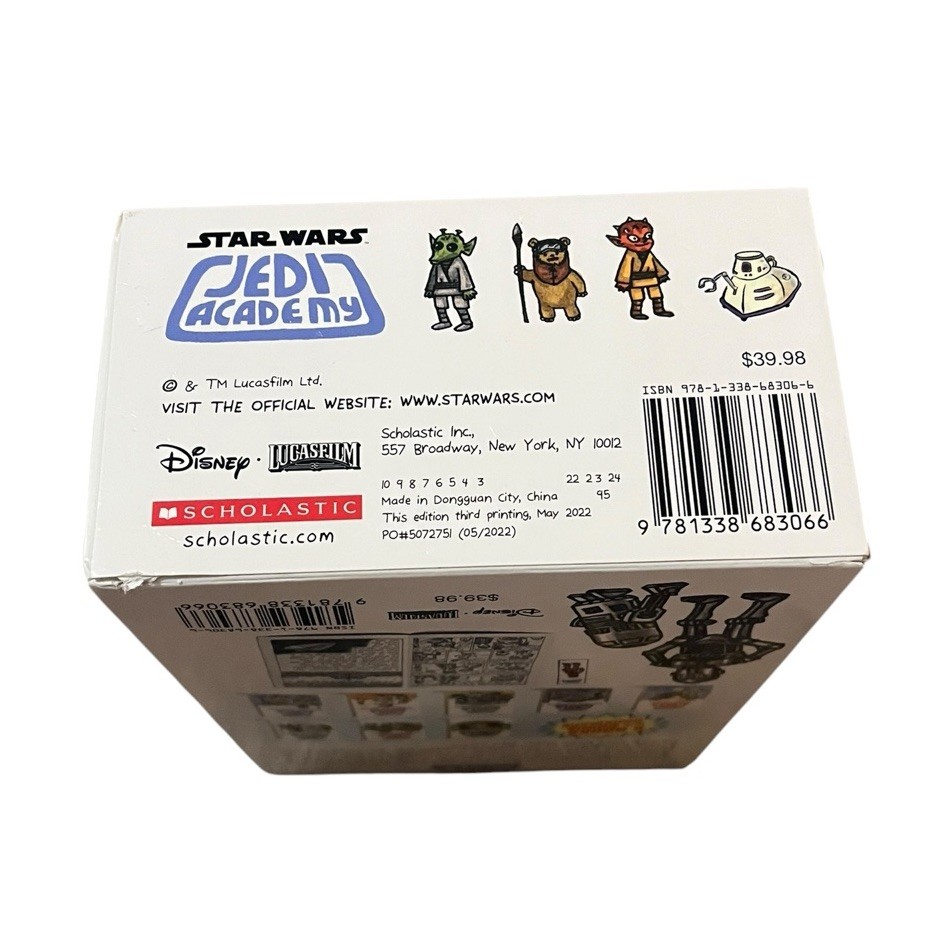 Star Wars Jedi Academy Hyperspace Box Set 8 Books Jeffrey Brown Krosoczka LN