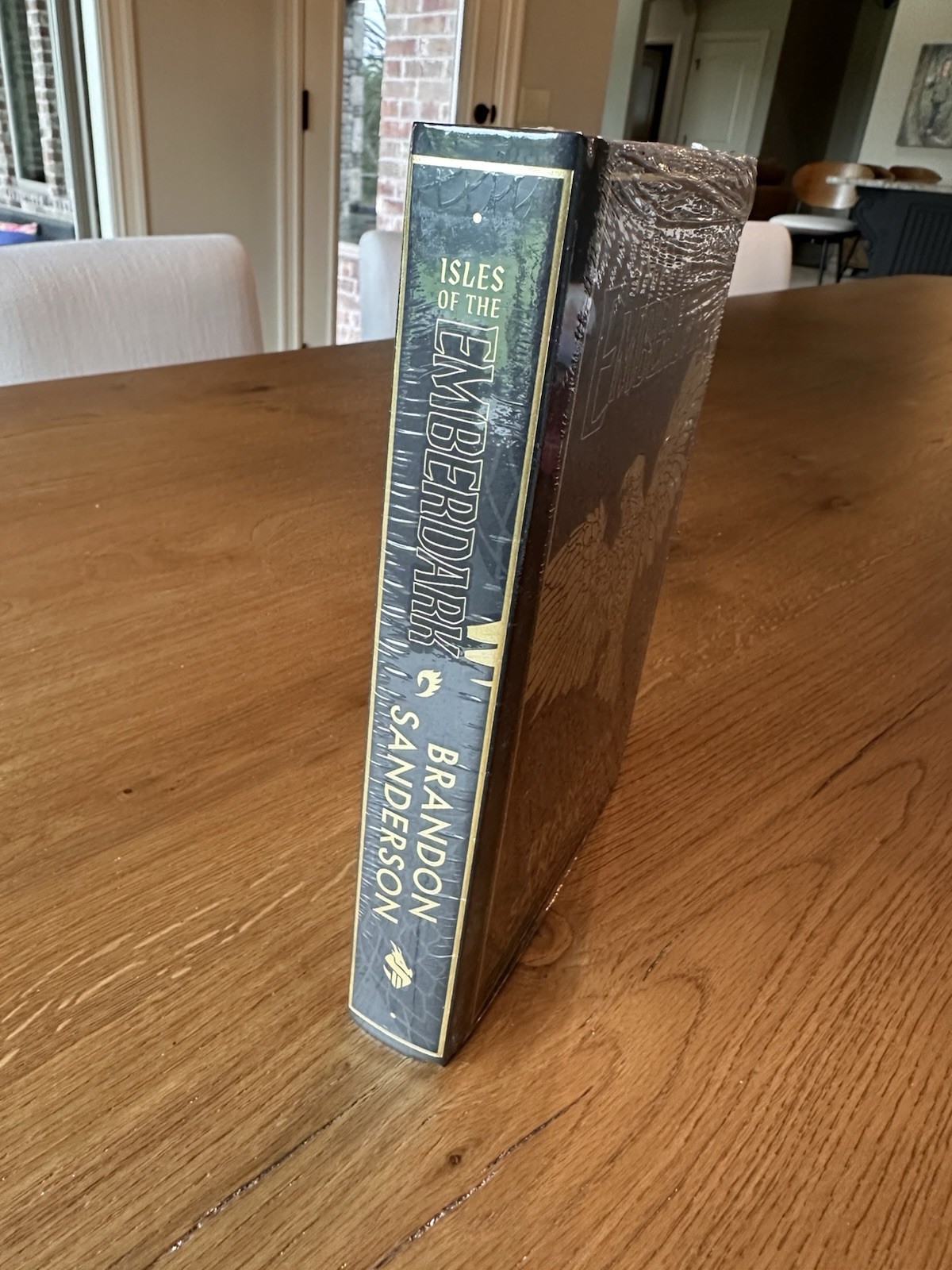 Brandon Sanderson Isles of the Emberdark Hardcover Novel Dragonsteel Candari