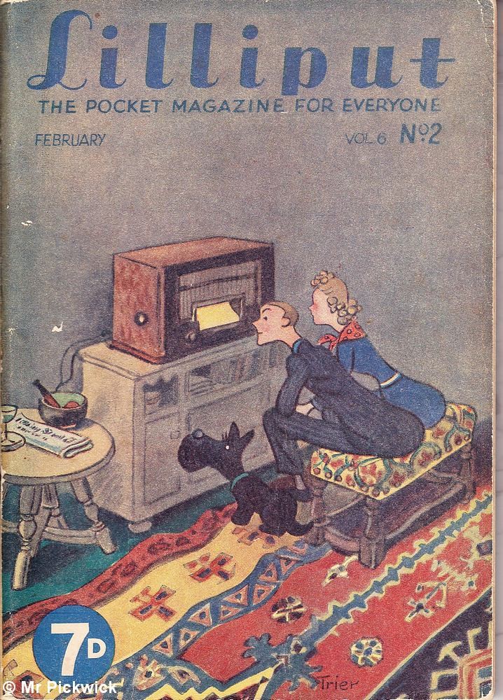 Stefan Lorant (ed.) LILLIPUT MAGAZINE 1940 1st Ed. SC Book