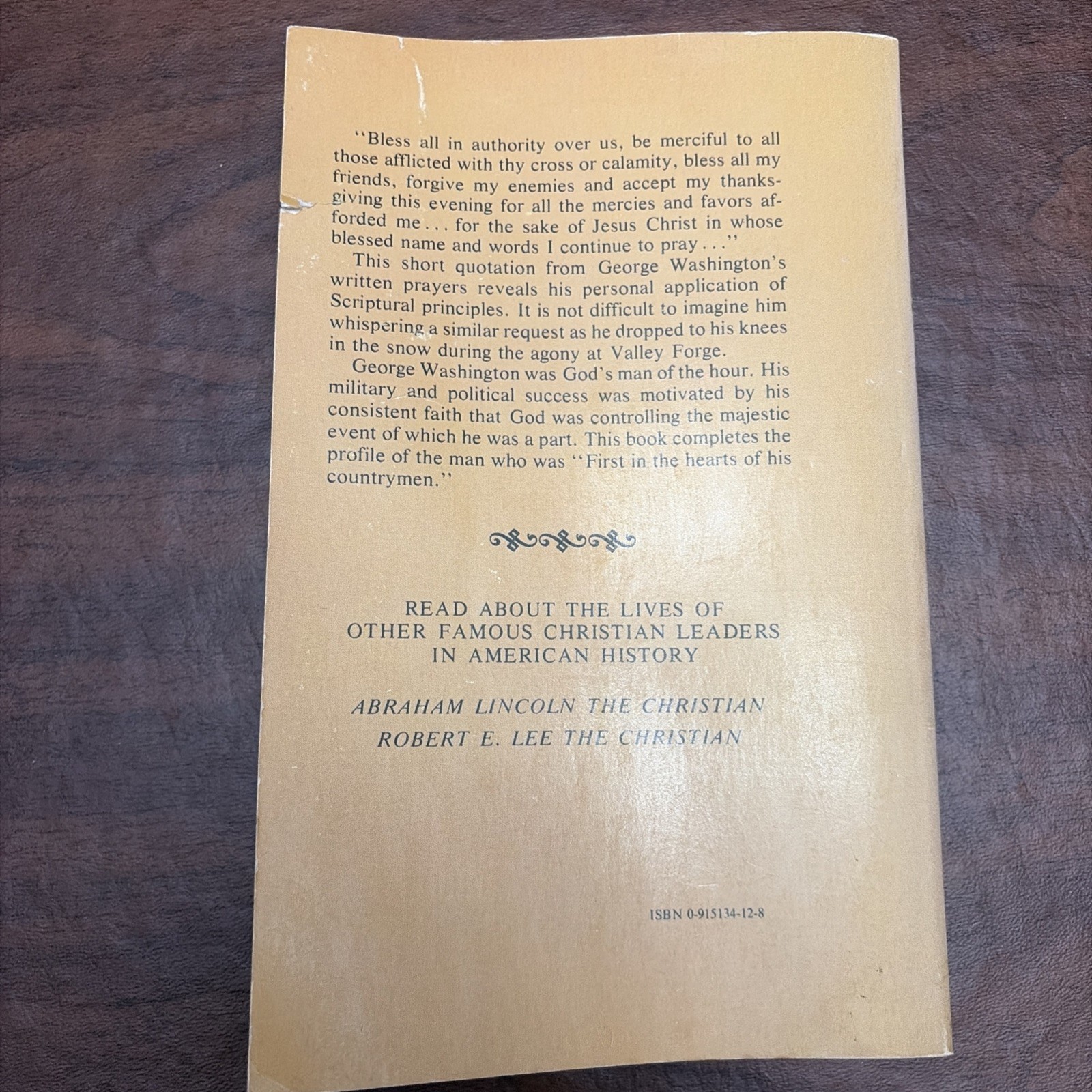 George Washington, the Christian by William J. Johnson (1976, Trade Paperback)