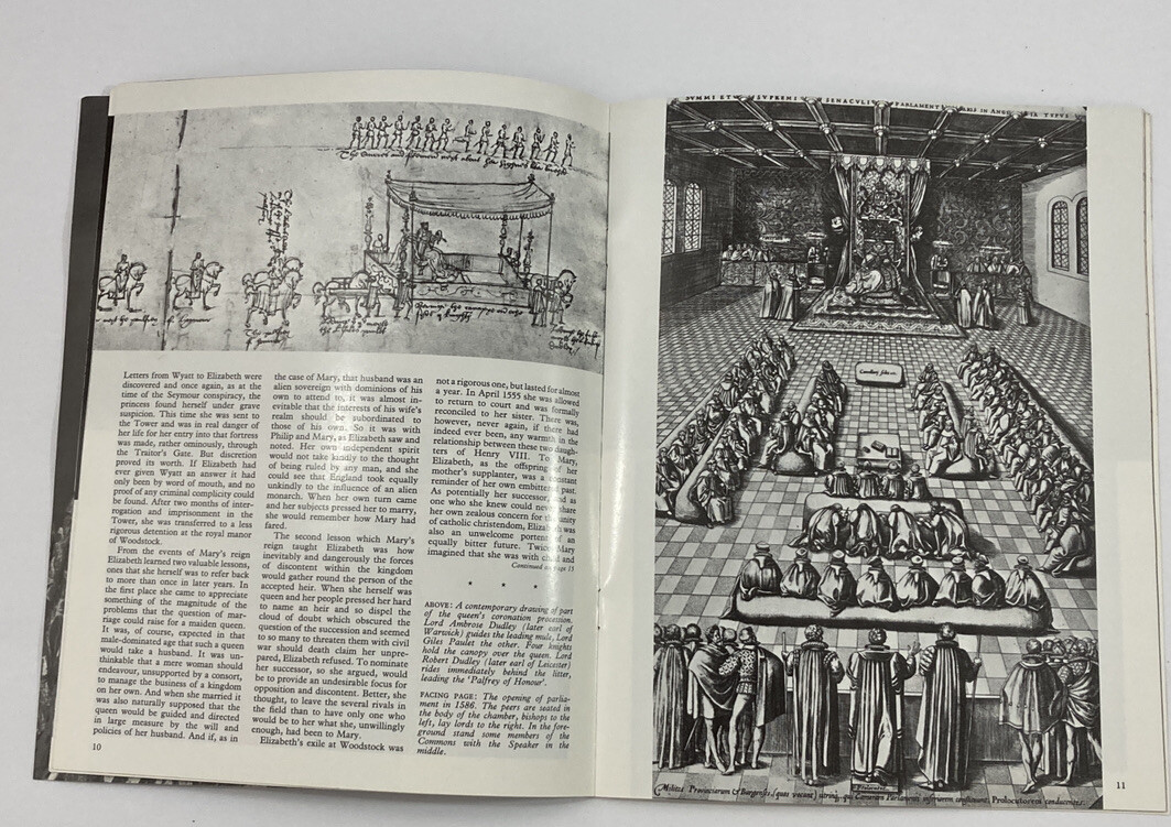 Queen Elizabeth I booklet by G.W.O. Woodward 24 pages