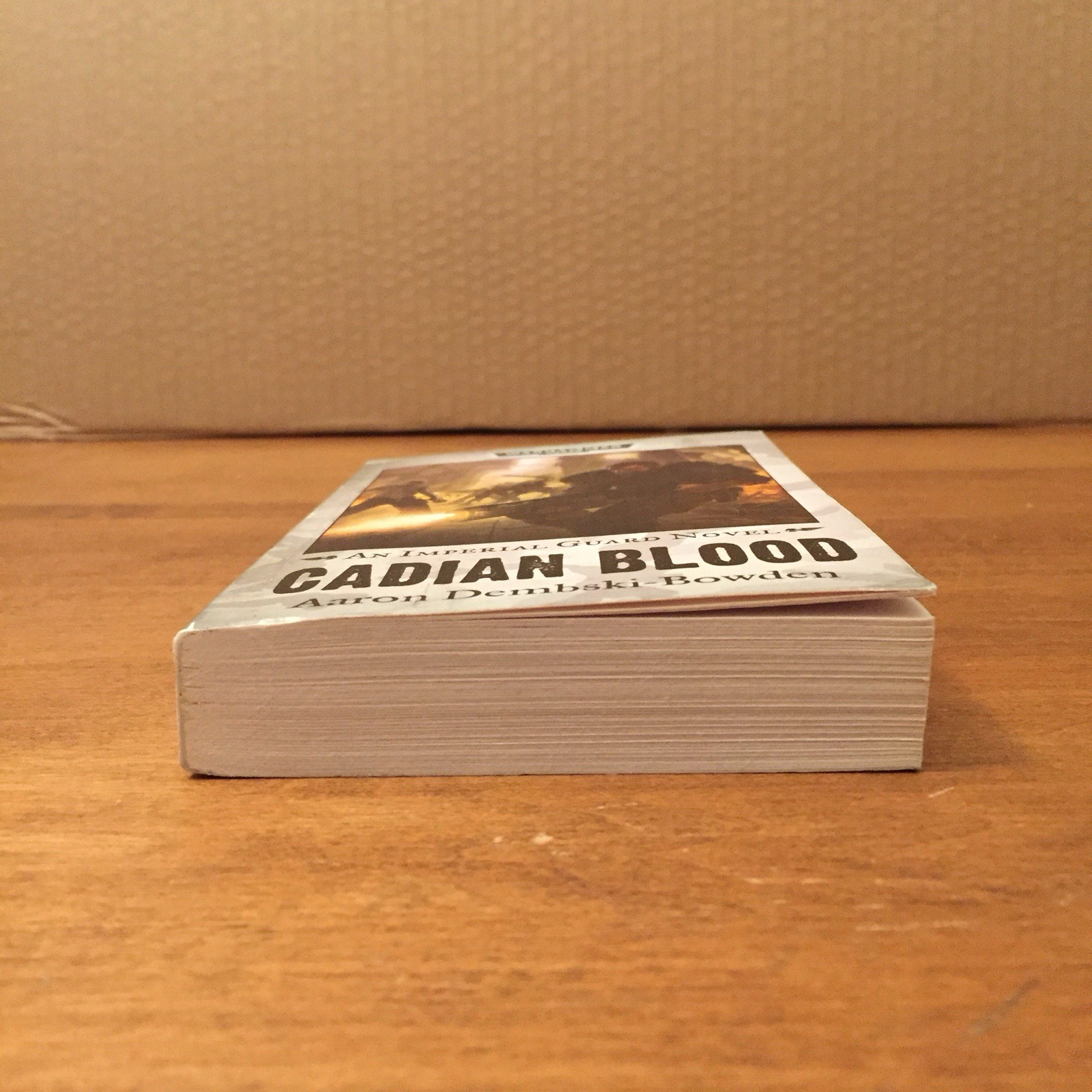 Cadian Blood (Warhammer) by Aaron Dembski-Bowden 2009 Black Library MMPB Good+