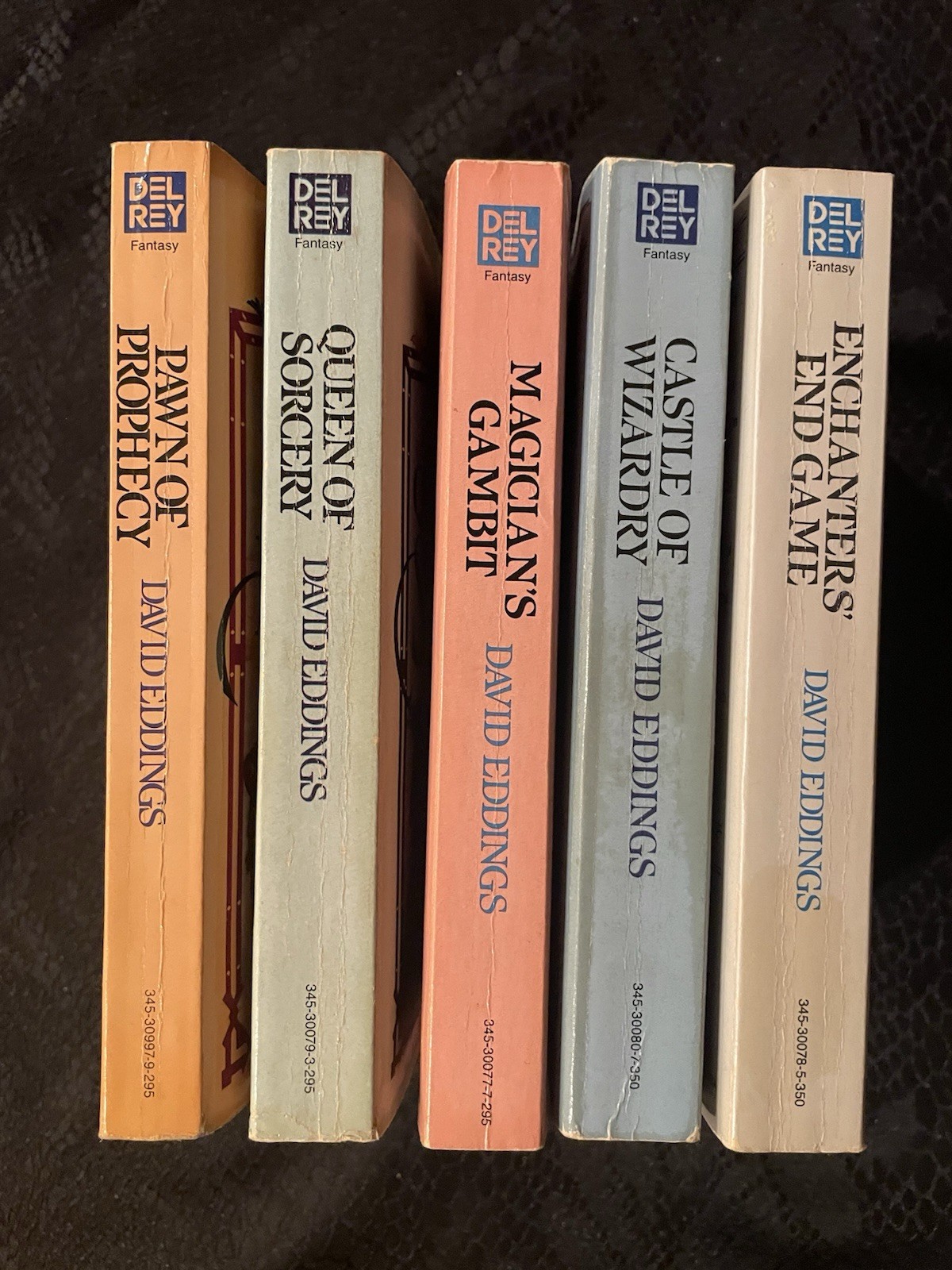 David Eddings The Belgariad Vol 1-5 Paperback Complete Set