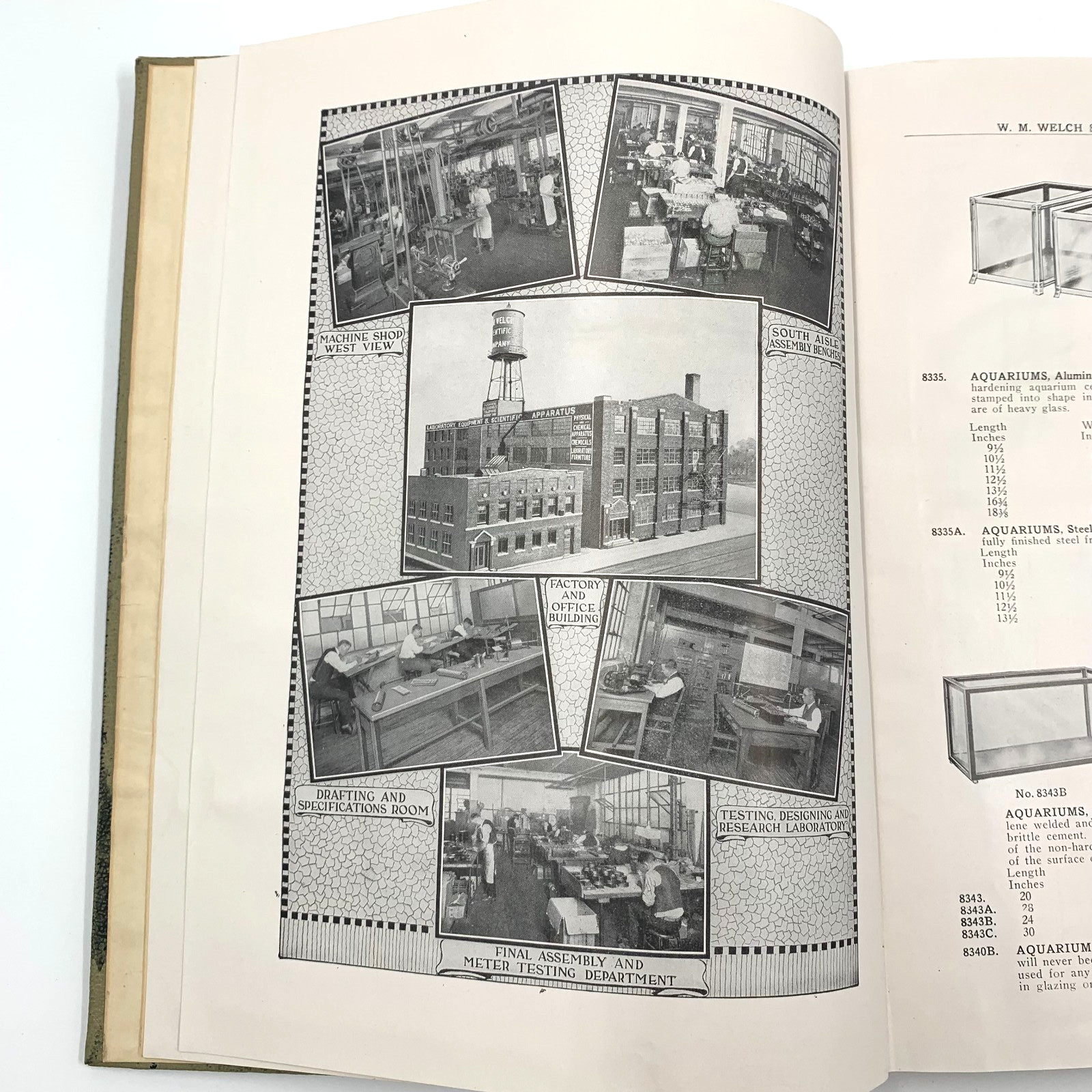 Welch 1880 Fifty Years of Service to Schools 1931 Catalog B Biological Equipment