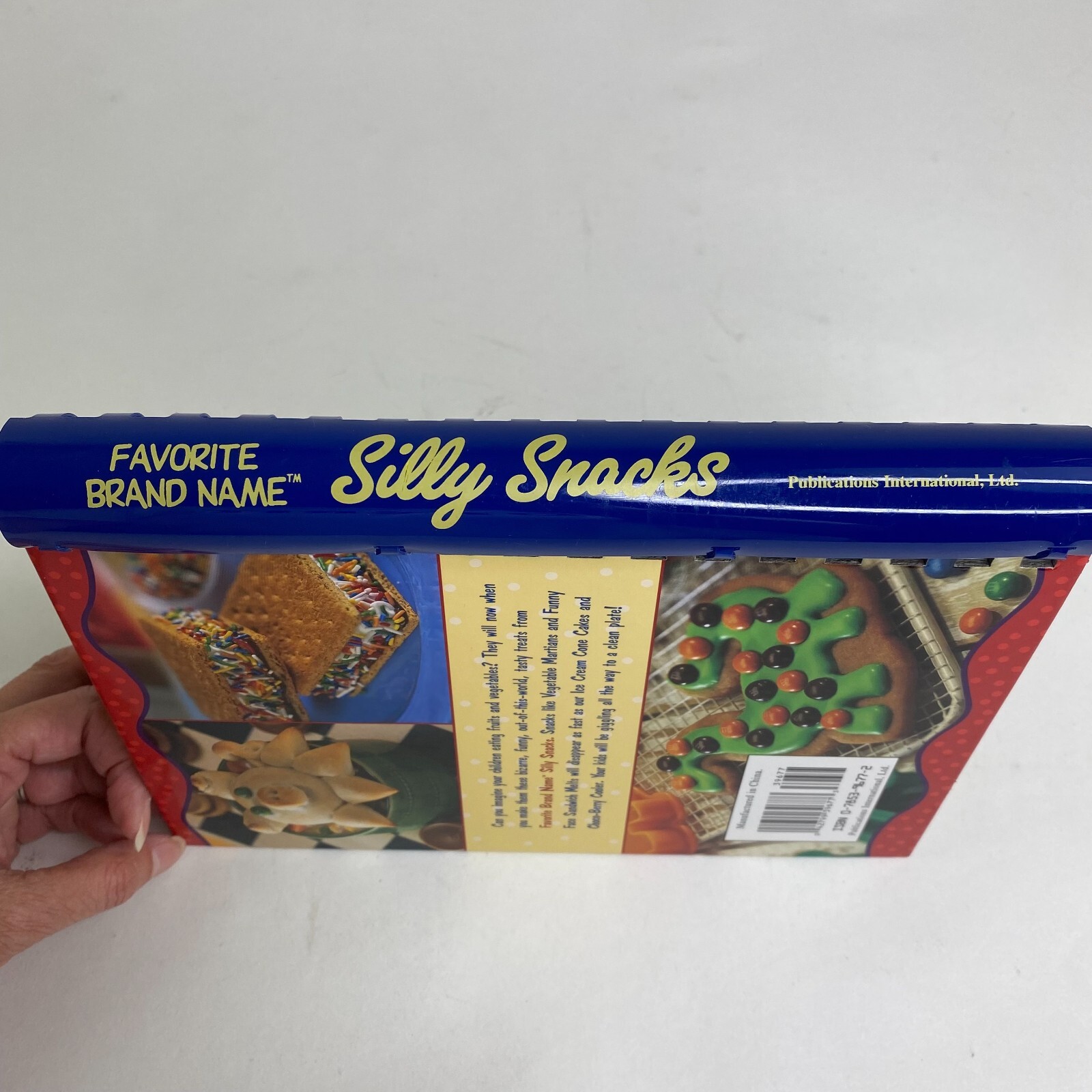 Favorite Brand Name Silly Snacks Cookbook Hardcover 223 Pages