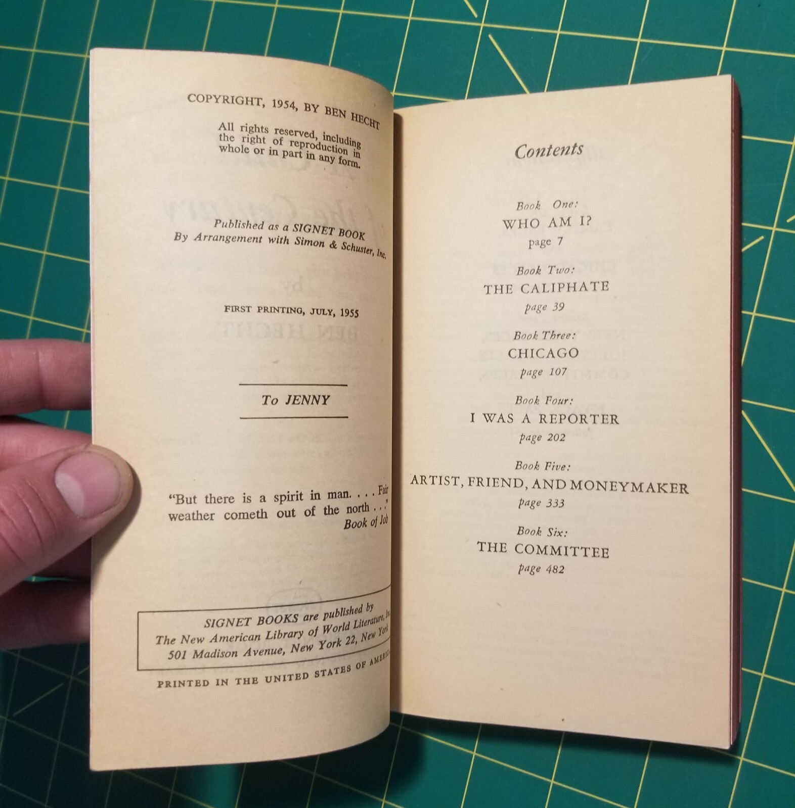 A Child of the Century by Ben Hecht