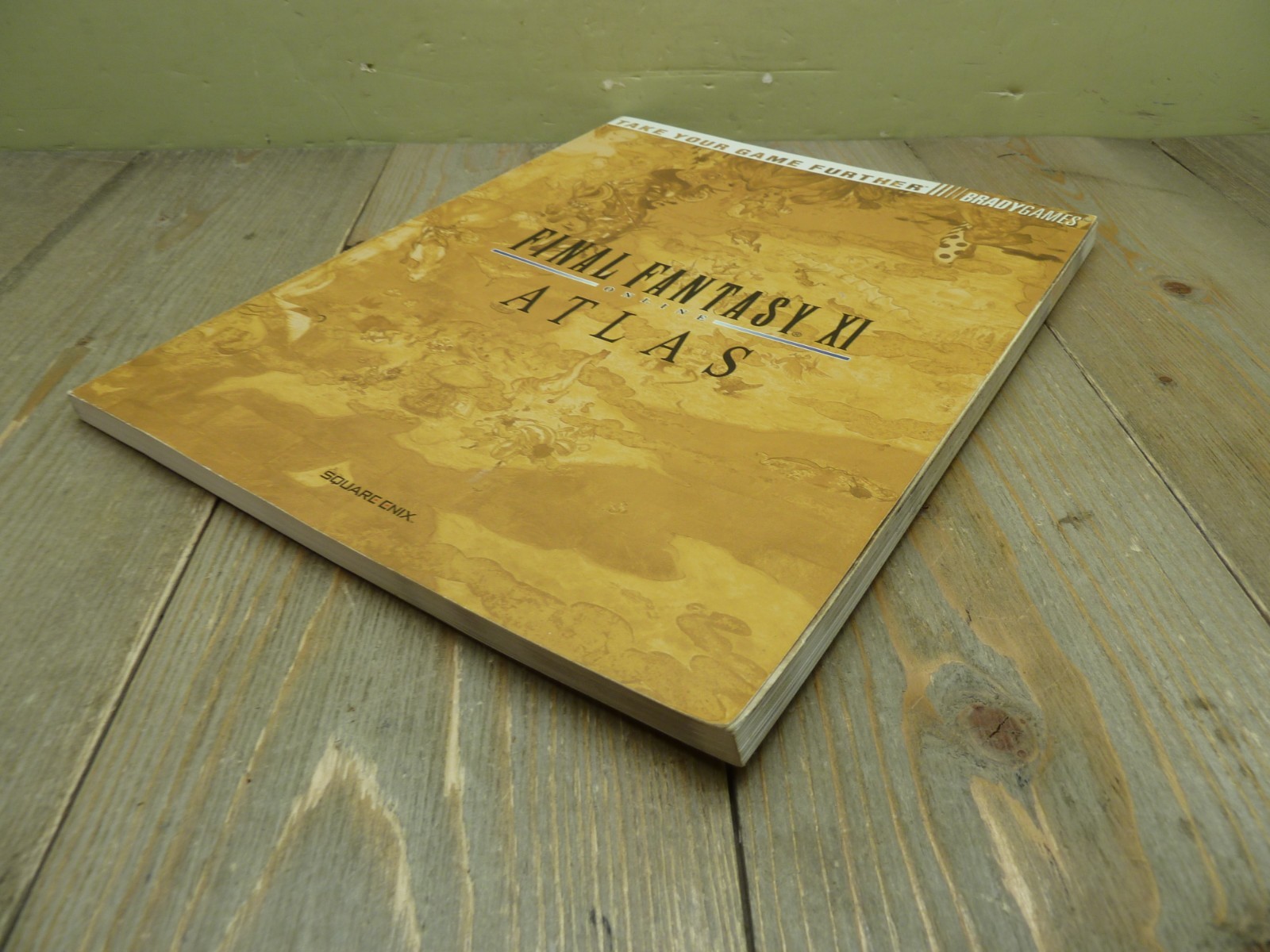 Final Fantasy XI 11 Atlas Brady Games Guide Ed Kern 2005 Good Condition