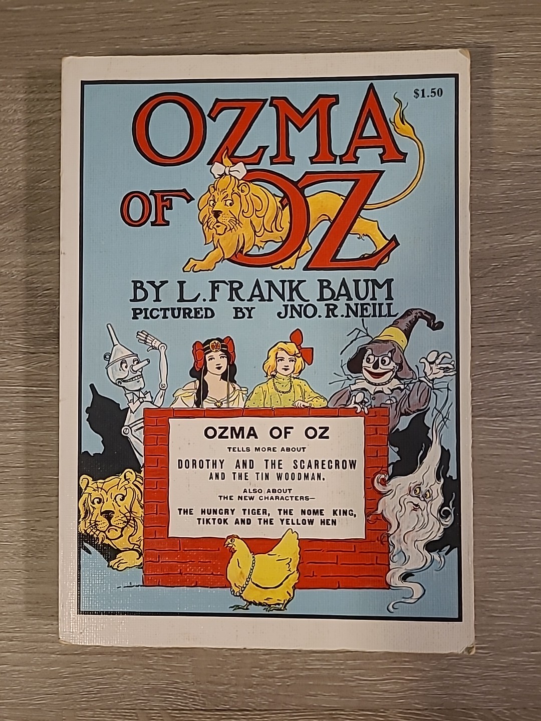 L. Frank Baum Lot – Ozma Of Oz And The Land Of Oz Reilly And Lee Co + Apple Book