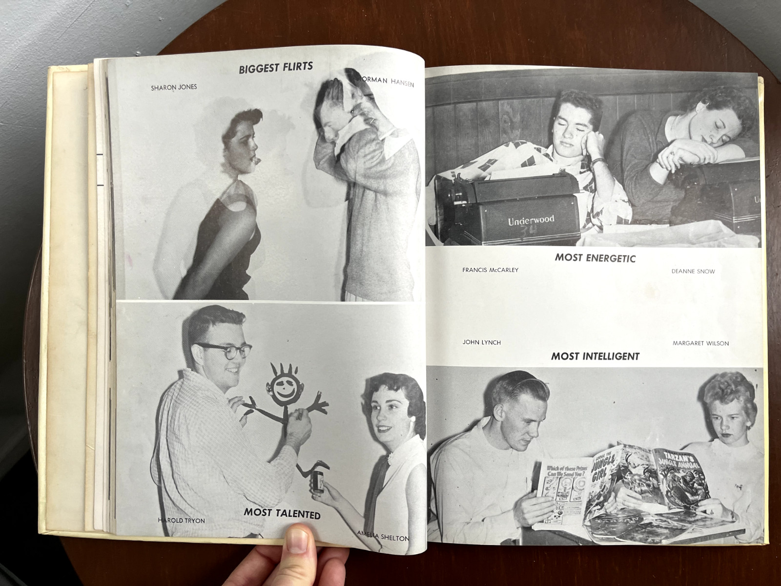 1956 Del Norte High School Yearbook Crescent City, CA Vintage 50’s