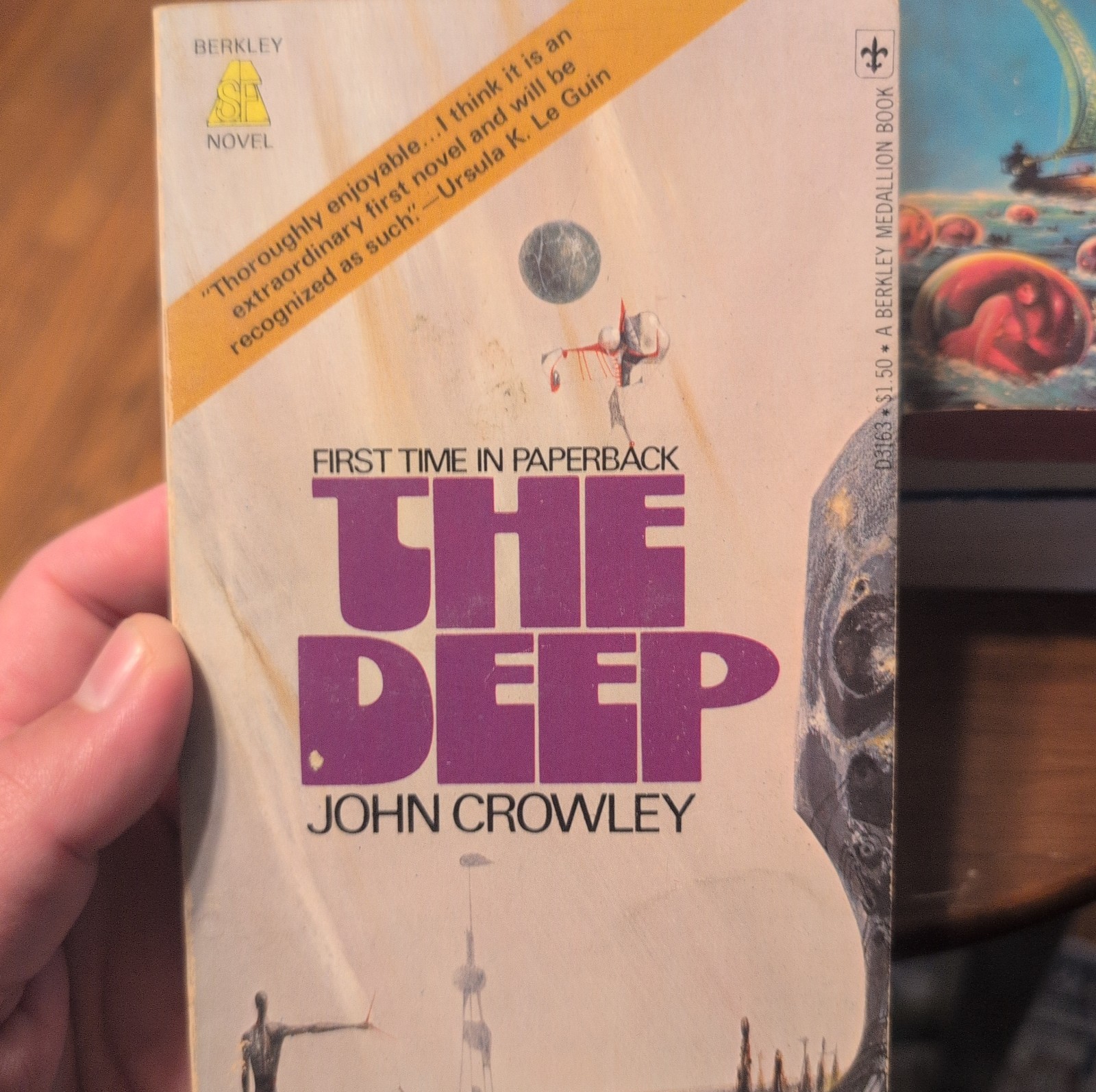 Bargain Book Lot 5 Sci-Fi Paperbacks for $20 Vintage Good Condition
