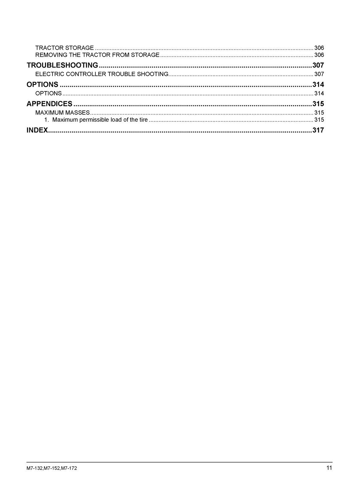 KUBOTA M7132 M7152 M7172 TRACTOR OPERATORS MANUAL – SPIRAL BOUND – TOUGH COVERED