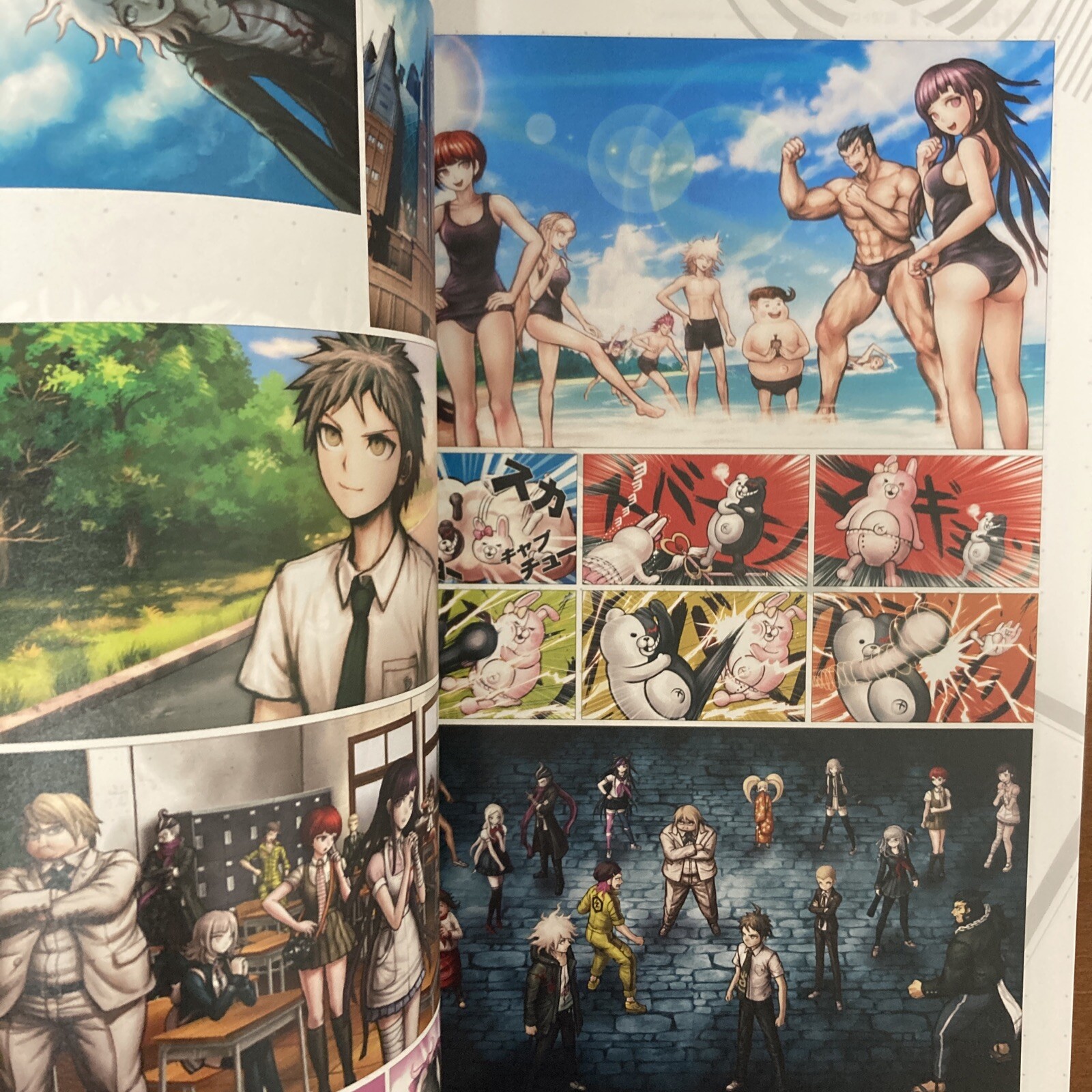 Danganronpa Series 10th Anniversary Collection Danganronpa Decade Art Book