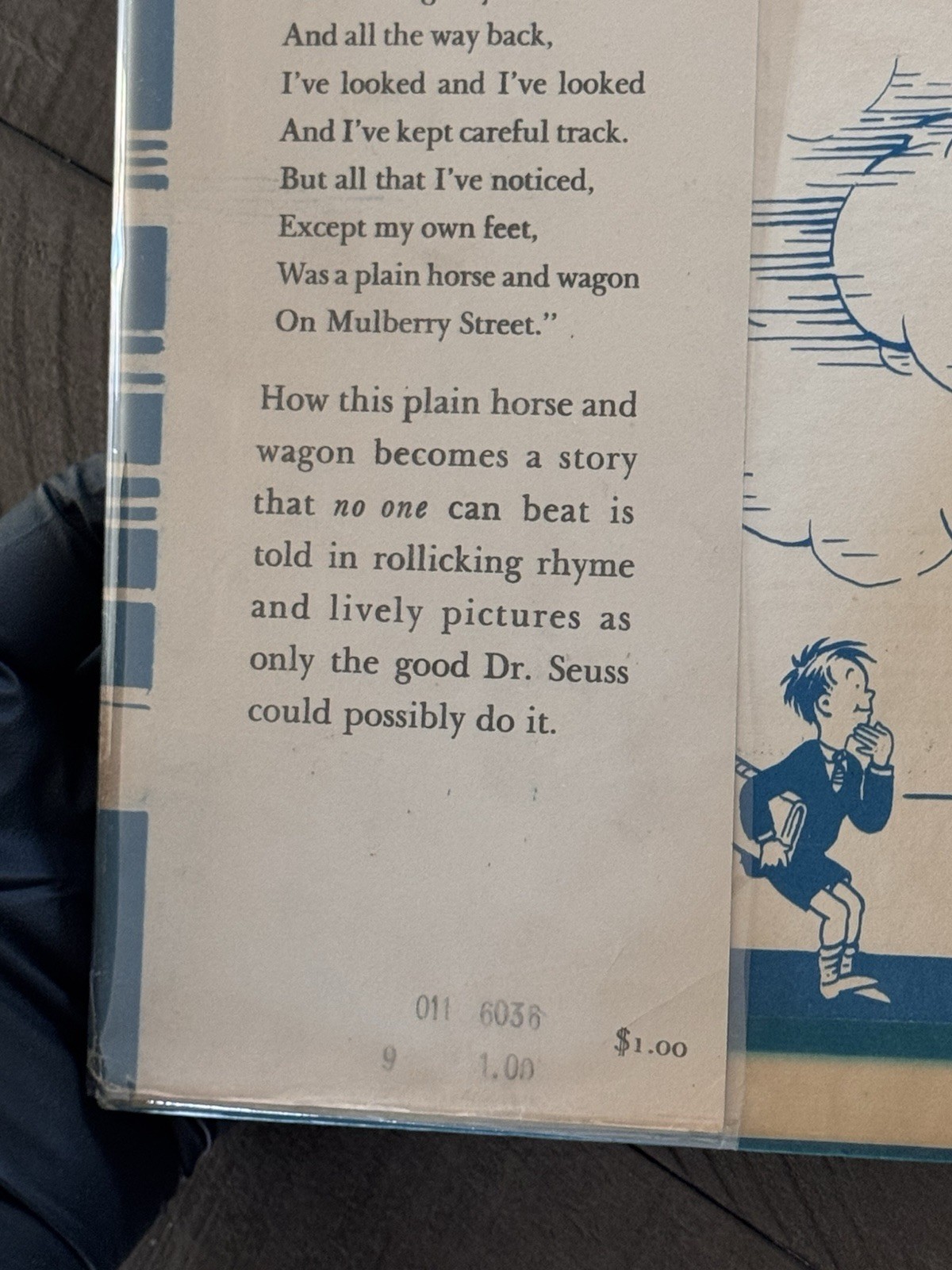 1937 DR SEUSS MULBERRY STREET 1ST STATE / 1ST EDITION w/DUST JACKET ~ $7500 Firm