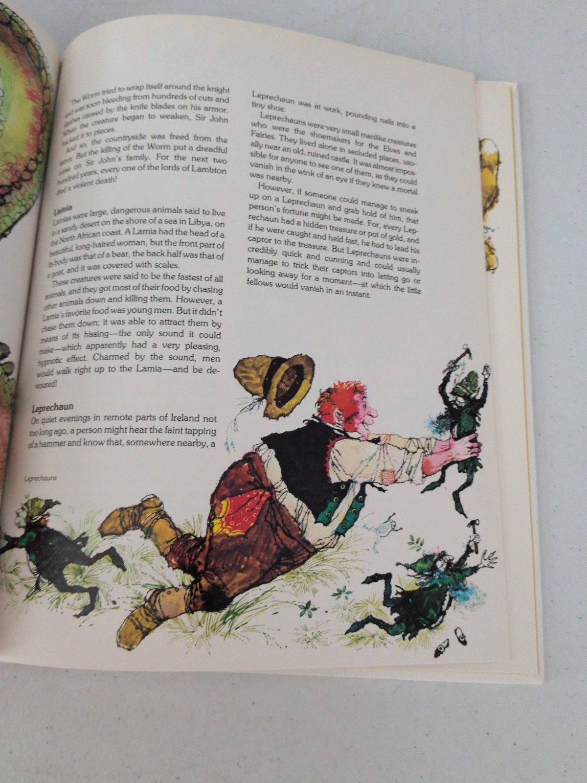 Encyclopedia of Legendary Creatures by Tom McGowen Illus. Victor G. Ambrus. Lib