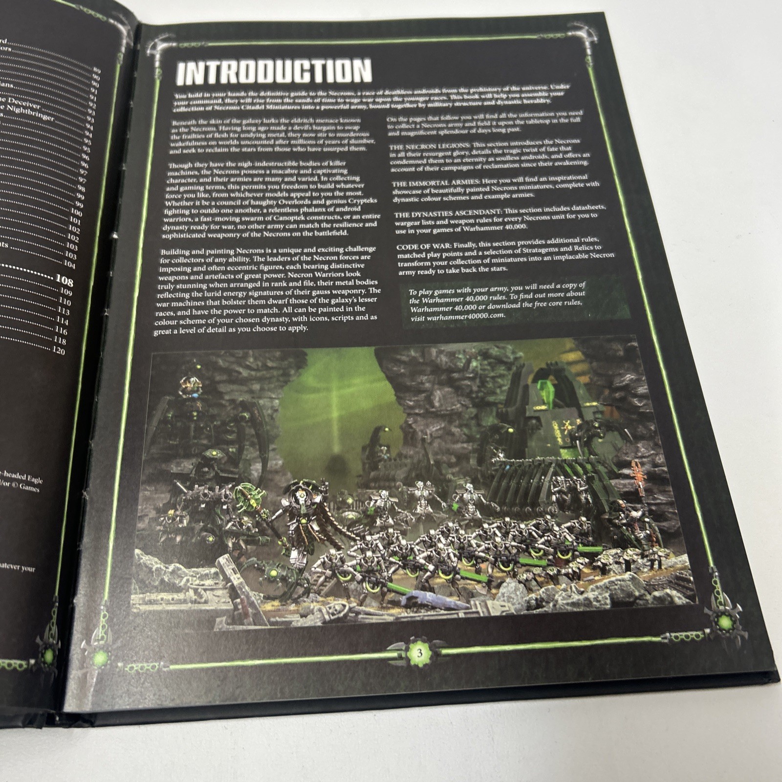 Warhammer 40K Codex NECRONS Games Workshop 7th Edition 2018