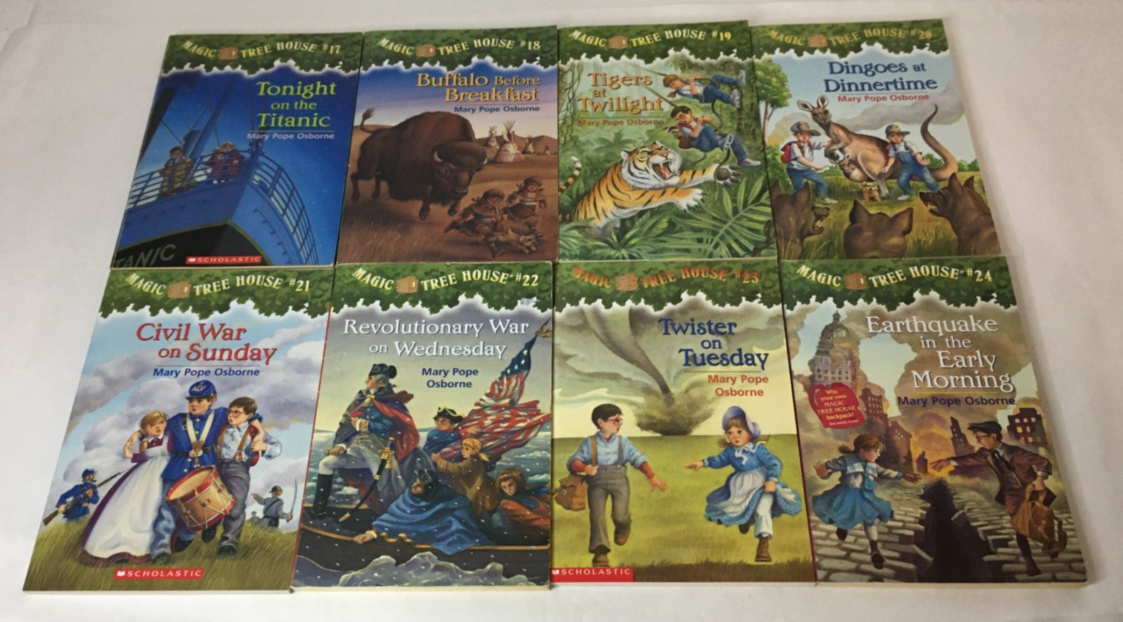 Lot of 28 Complete Magic Tree House Original Series Books 1-28 Mary Pope Osborne