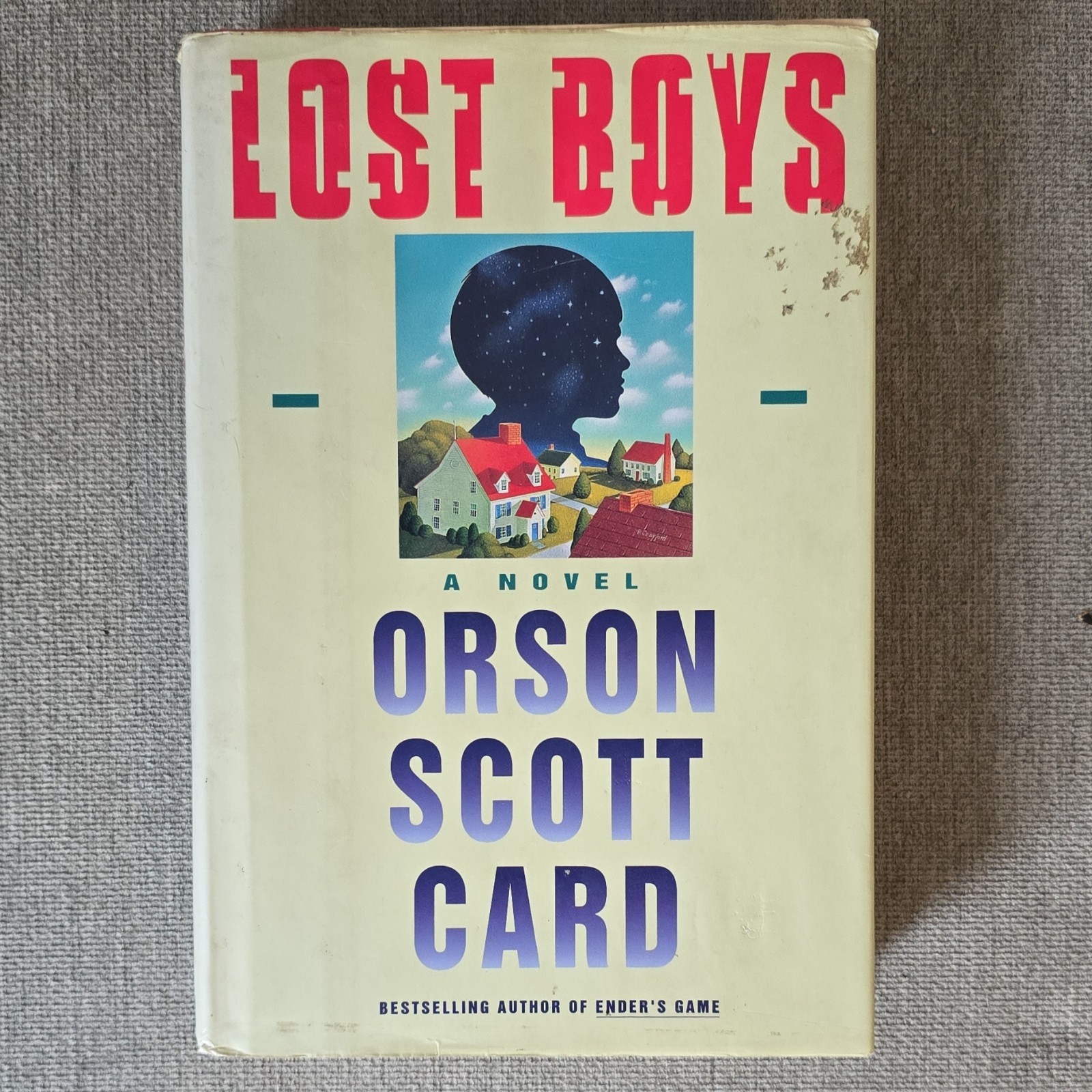 Lost Boys Orson Scott Card Hardcover First Edition 1992 HarperCollins