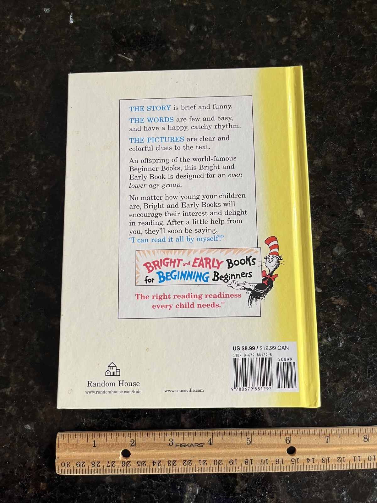 Hooper Humperdink not him! Dr. Seuss beginner Hardcover book 6.75″X9.25″
