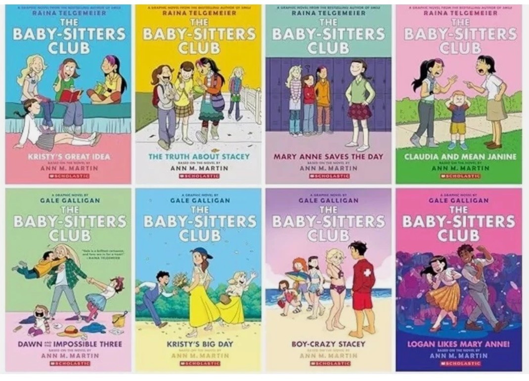 NEW in Pkg The Babysitters Club Graphic Novels set #1-8 Author: Ann M Martin
