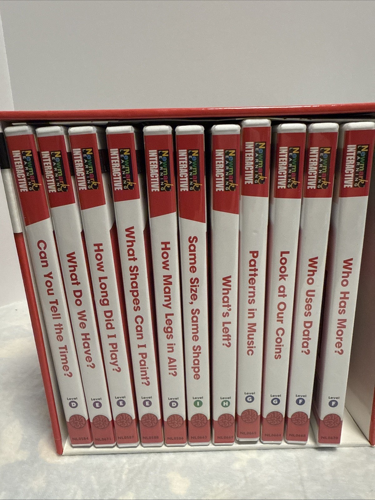 Newmark Learning Math Volume 2, Interactive Whiteboard 11 CD-ROMs 1 Missing