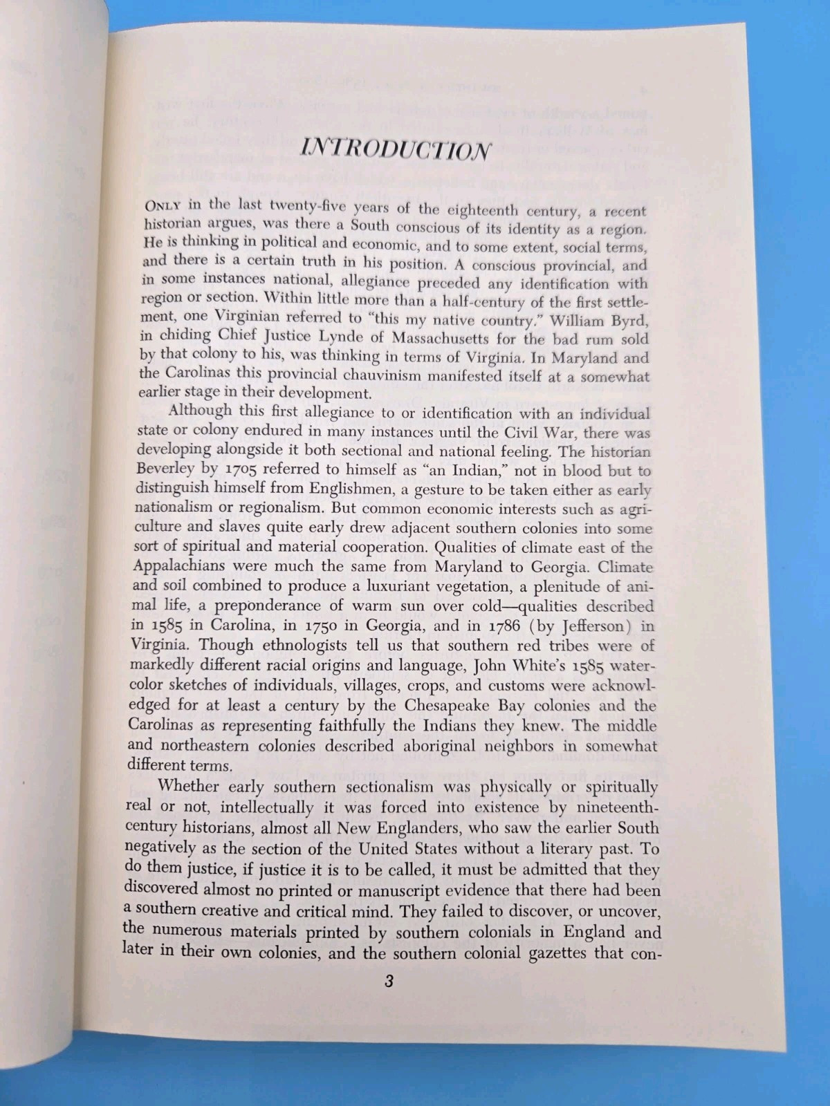 Southern Writing 1585 to 1920 Davis Holman Rubin Hardback