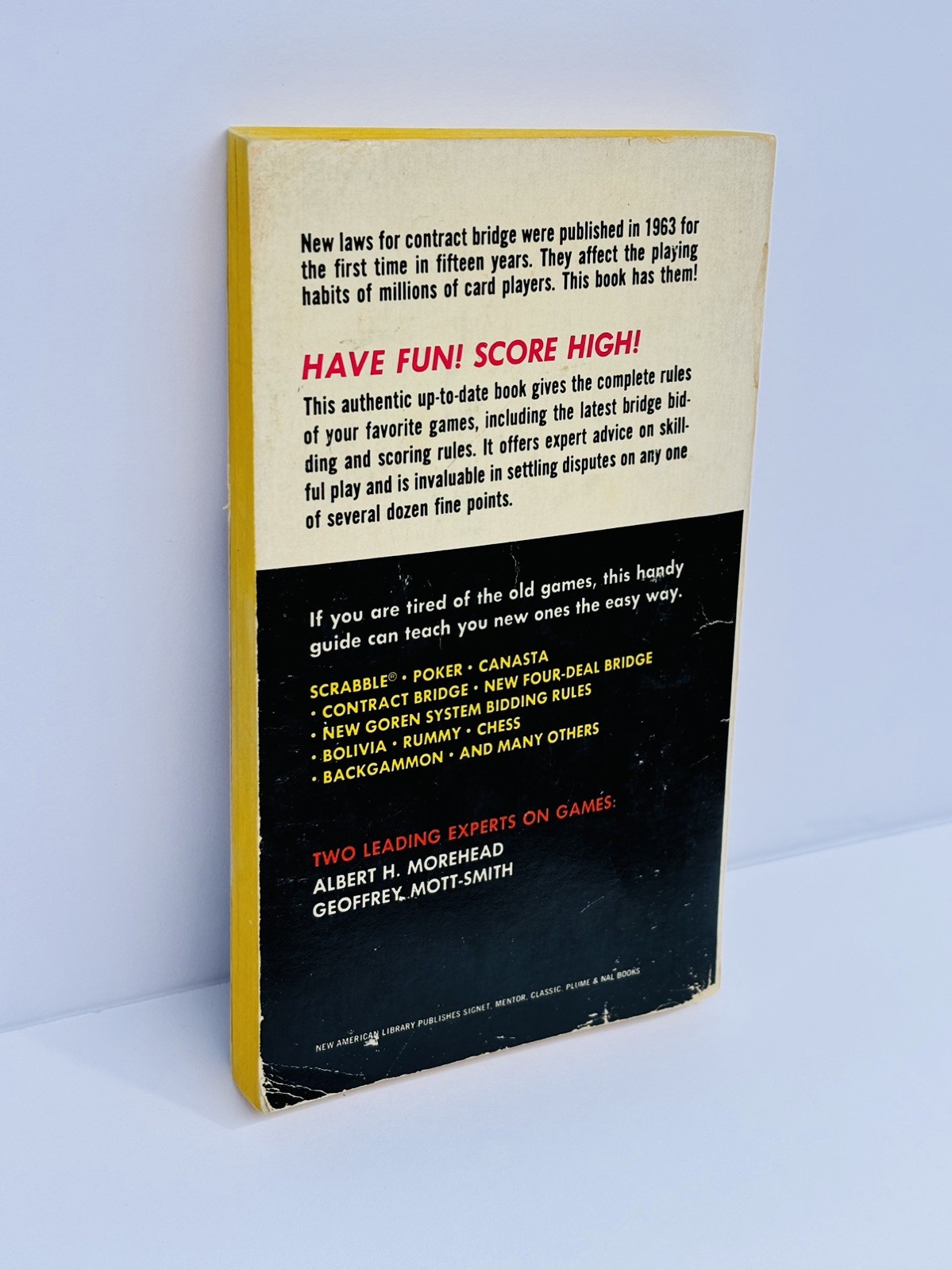 Hoyle’s Rules of Games by Albert H. Morehead & Geoffrey Mott-Smith VTG Book Set