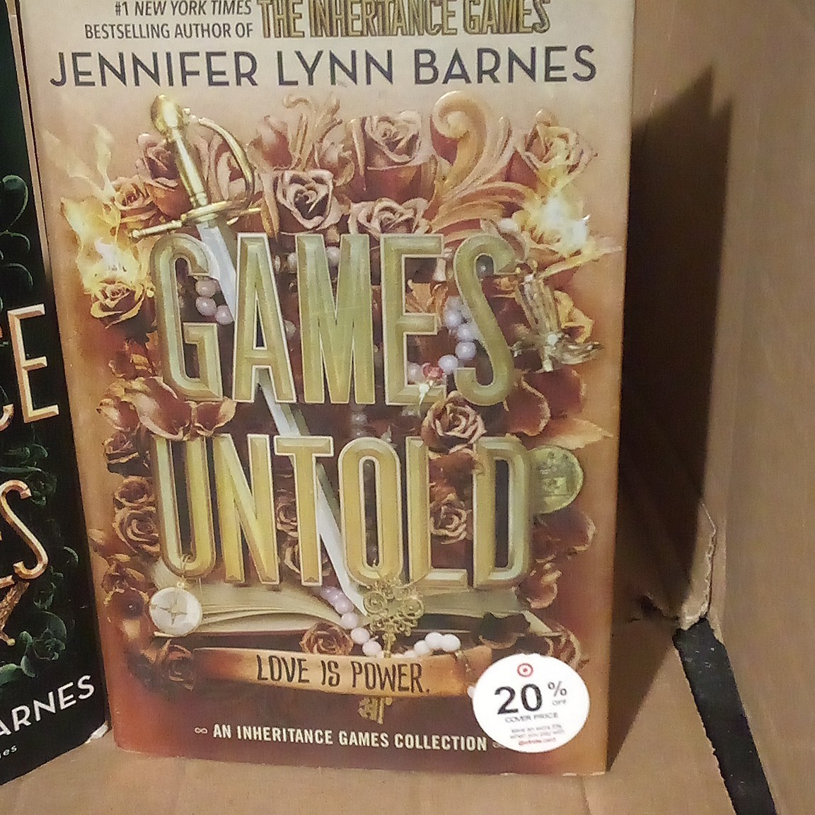 The Inheritance Games Jennifer Lynn Barnes Hardcover Large Print Thorndike 2024