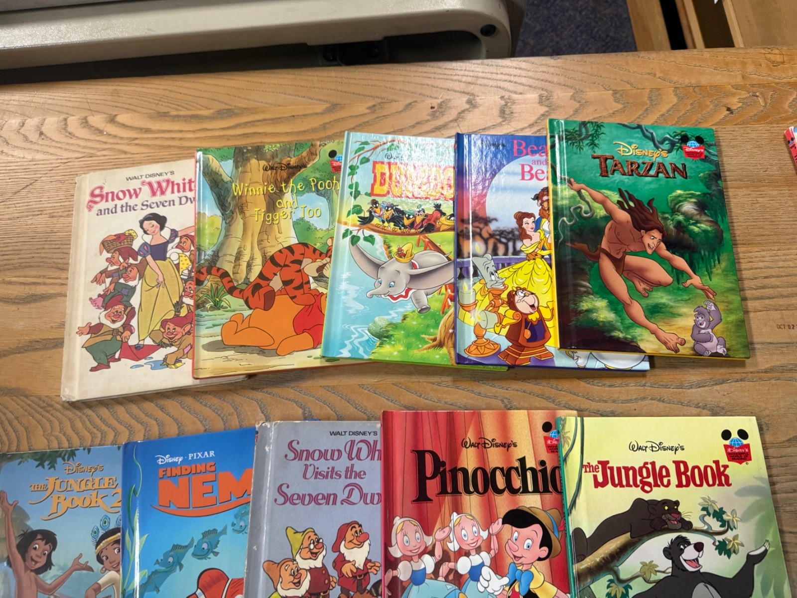 Lot of 33 Disney’s Wonderful World of Reading Hardcover Children’s Books