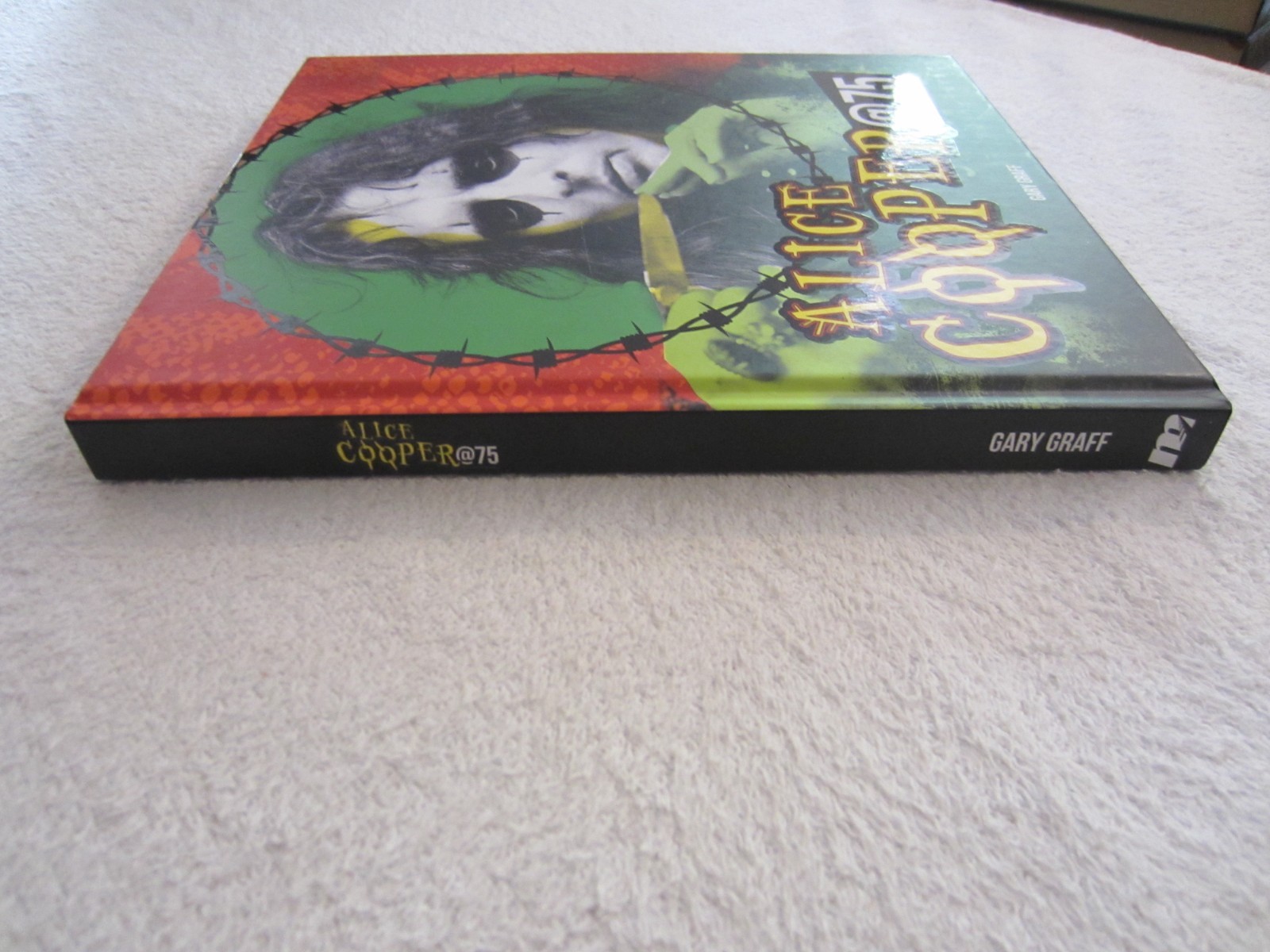 Alice Cooper @ 75 by Gary Graff – 2025 Illustrated Hardcover Book