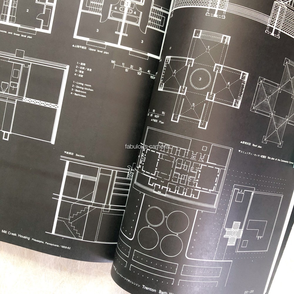 Louis I. Kahn a+u Special Issue 1975 Kimbell Art Museum Fisher House Salk