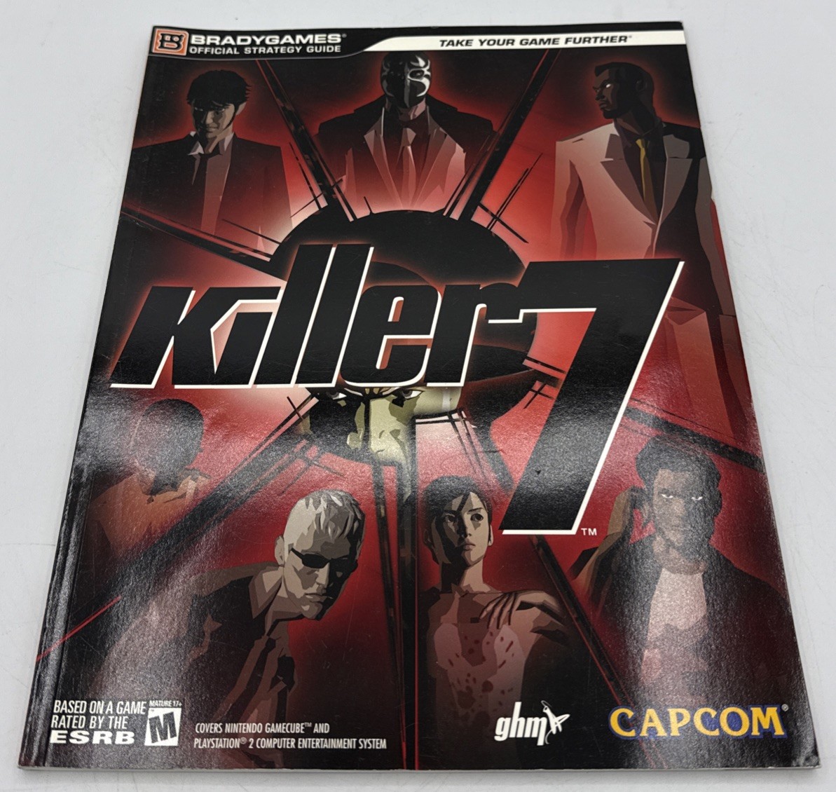 Killer 7 BradyGames Official Strategy Guide Nintendo Gamecube PS2