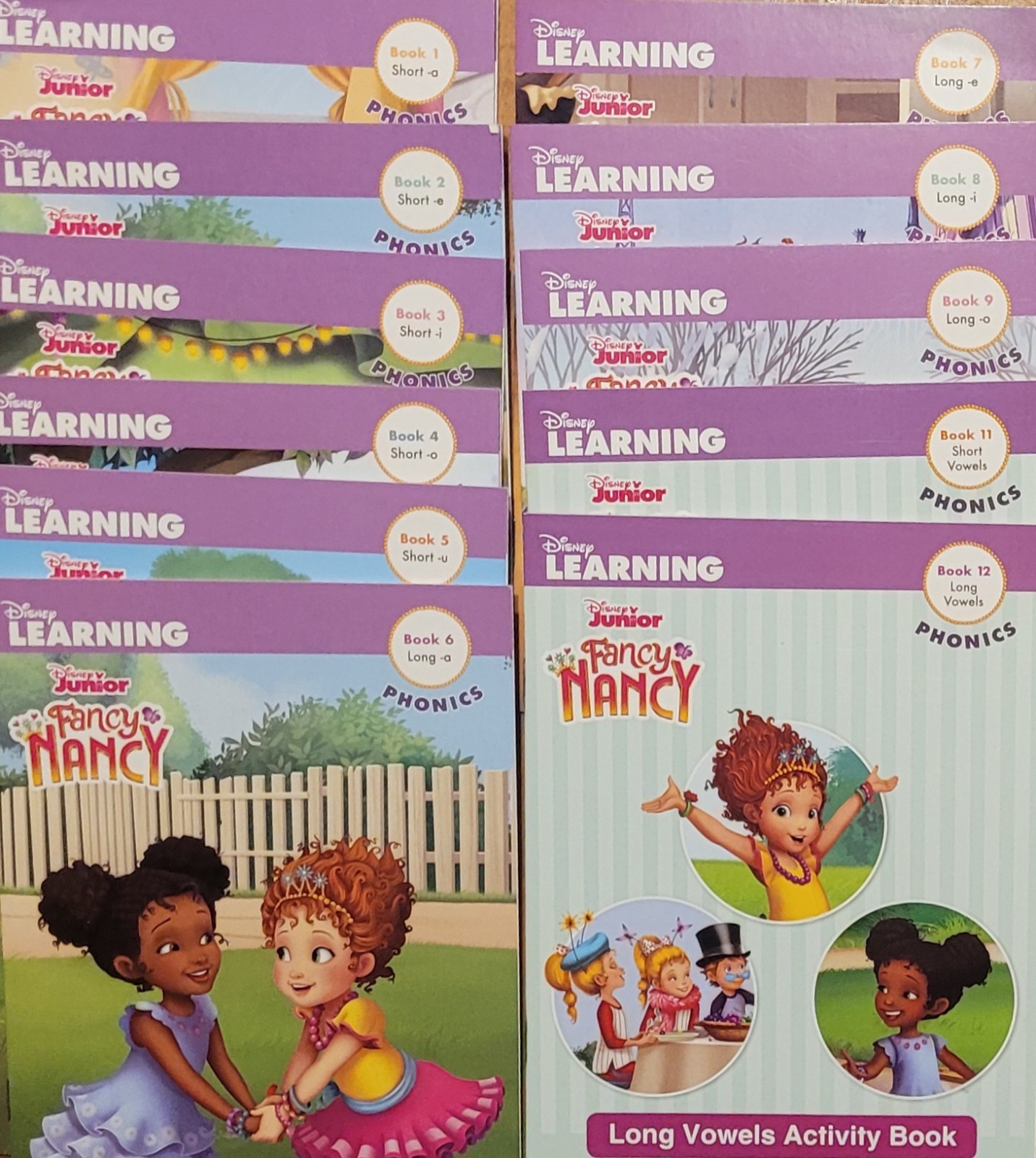 2020 Scholastic Disney Junior Fancy Nancy Phonics Reading Program