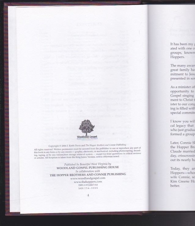 All These Years: The Authorized Biography of the Hoppers SIGNED COPYx2 LN