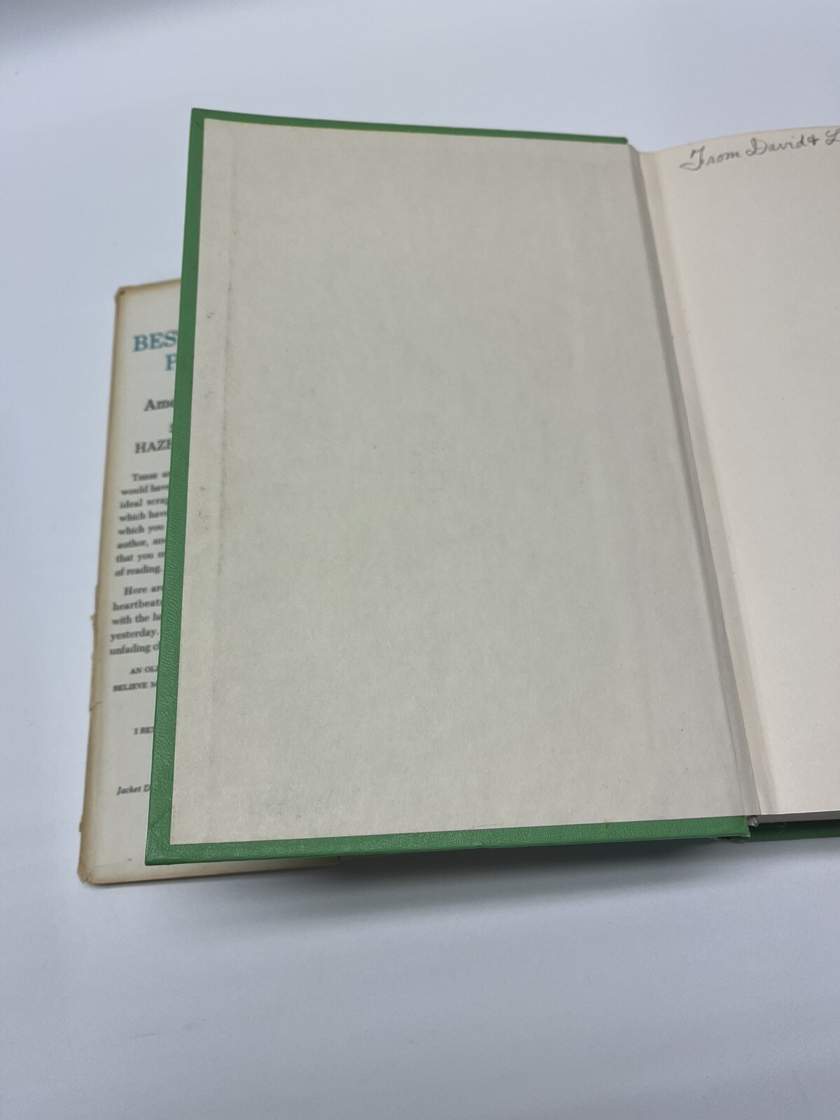 The Best Loved Poems of the American People by Hazel Felleman, 1936 BCE, HCDJ