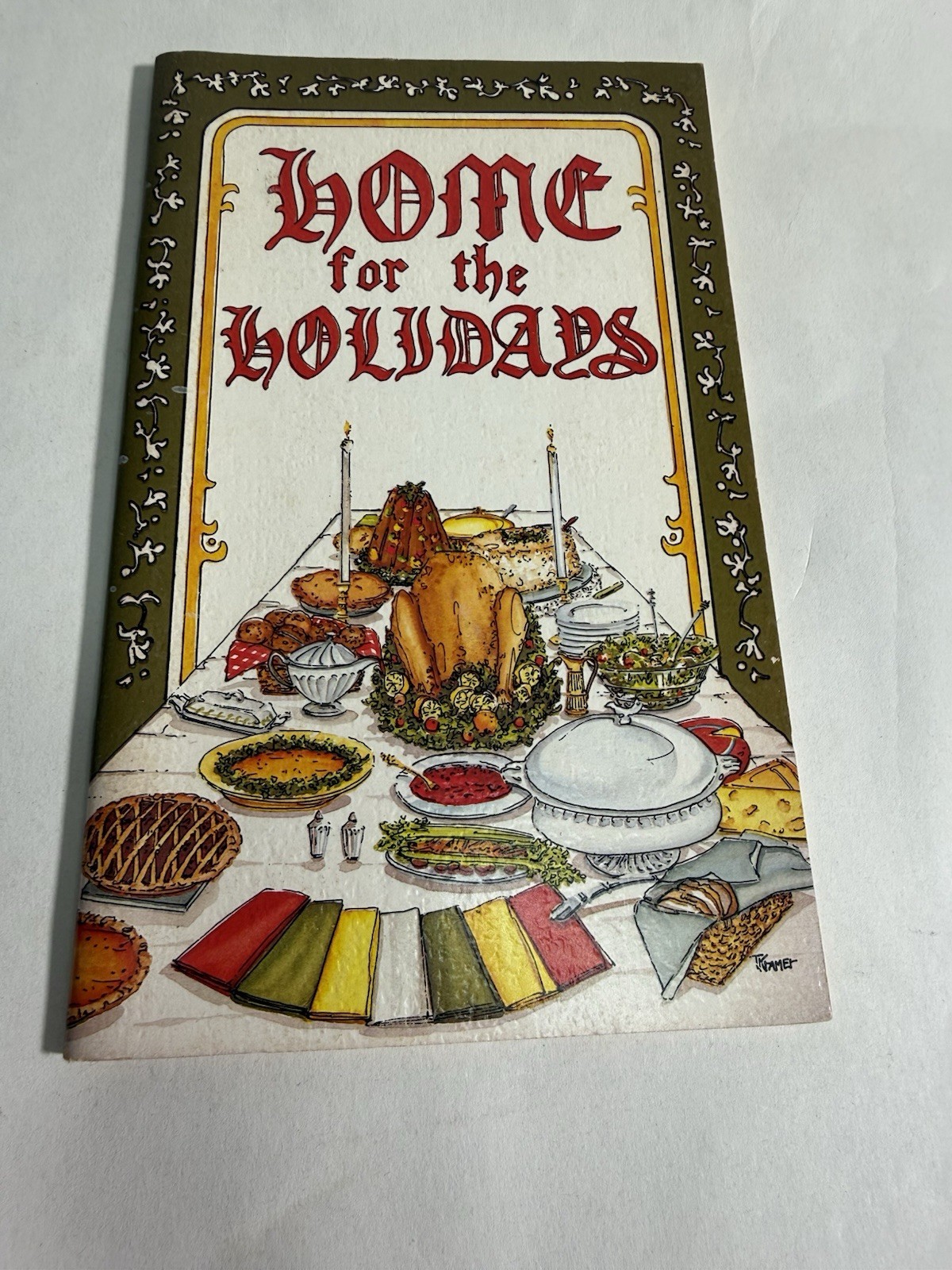 Vintage Home for the Holidays Recipes Cookbook by Irena Chalmers