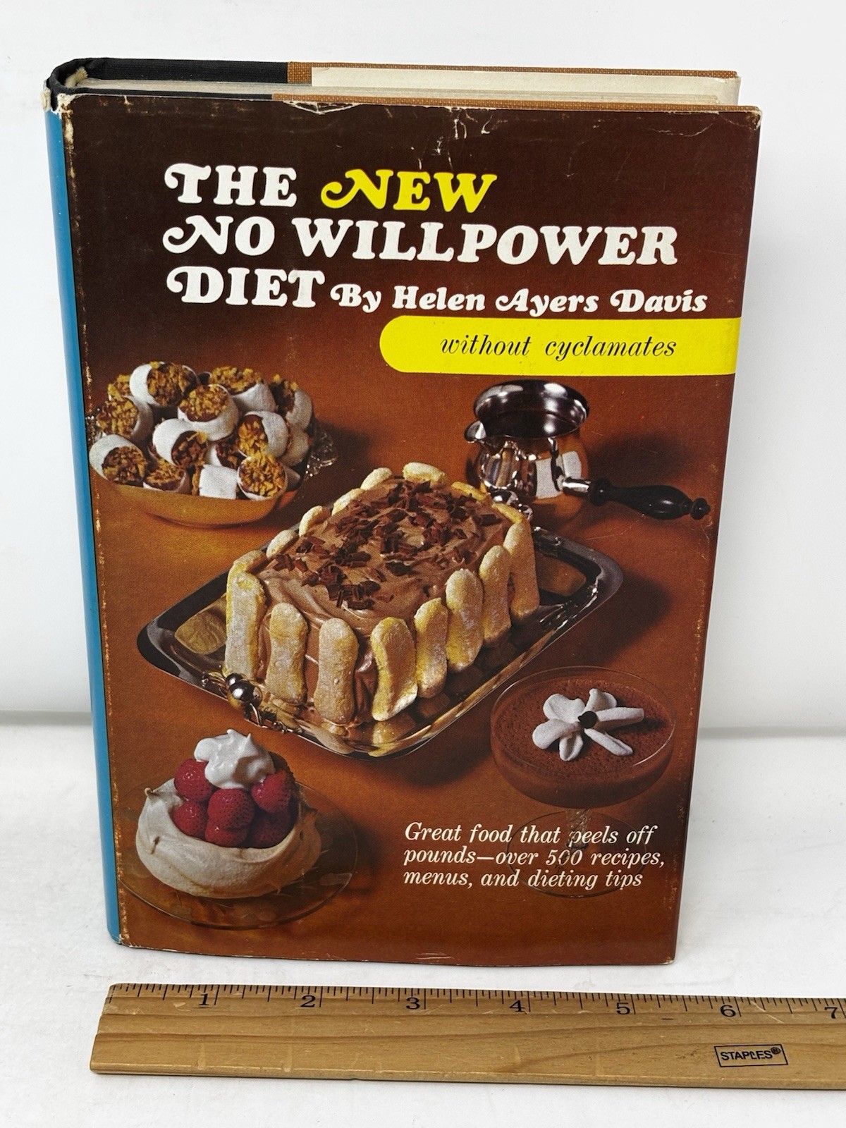 The New No Willpower Diet HC DJ Helen A Davis 340 pages 1970 VTG
