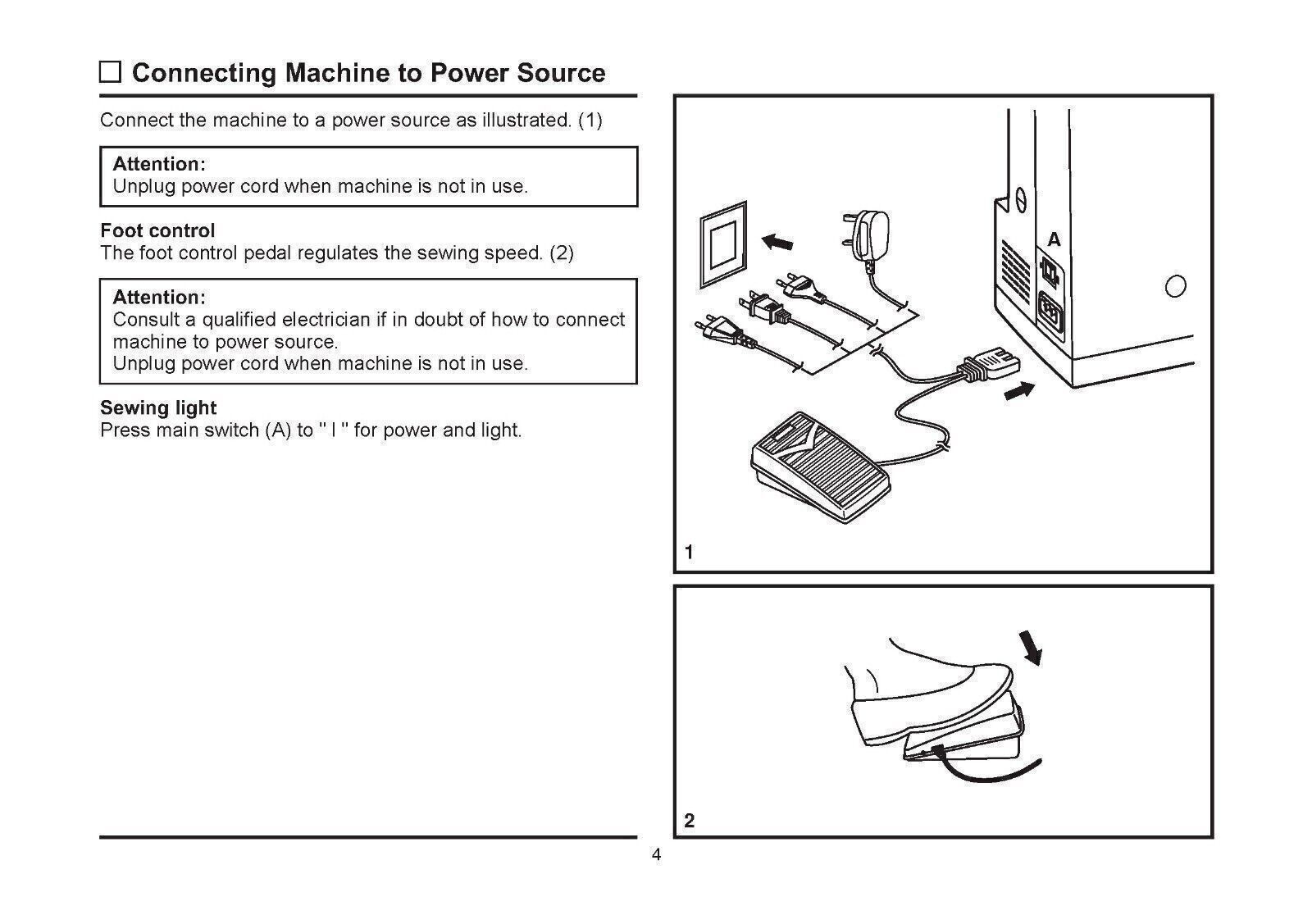 SINGER HEAVY DUTY 4432 Sewing Machine User Instruction Manual – TOUGH COIL BOUND