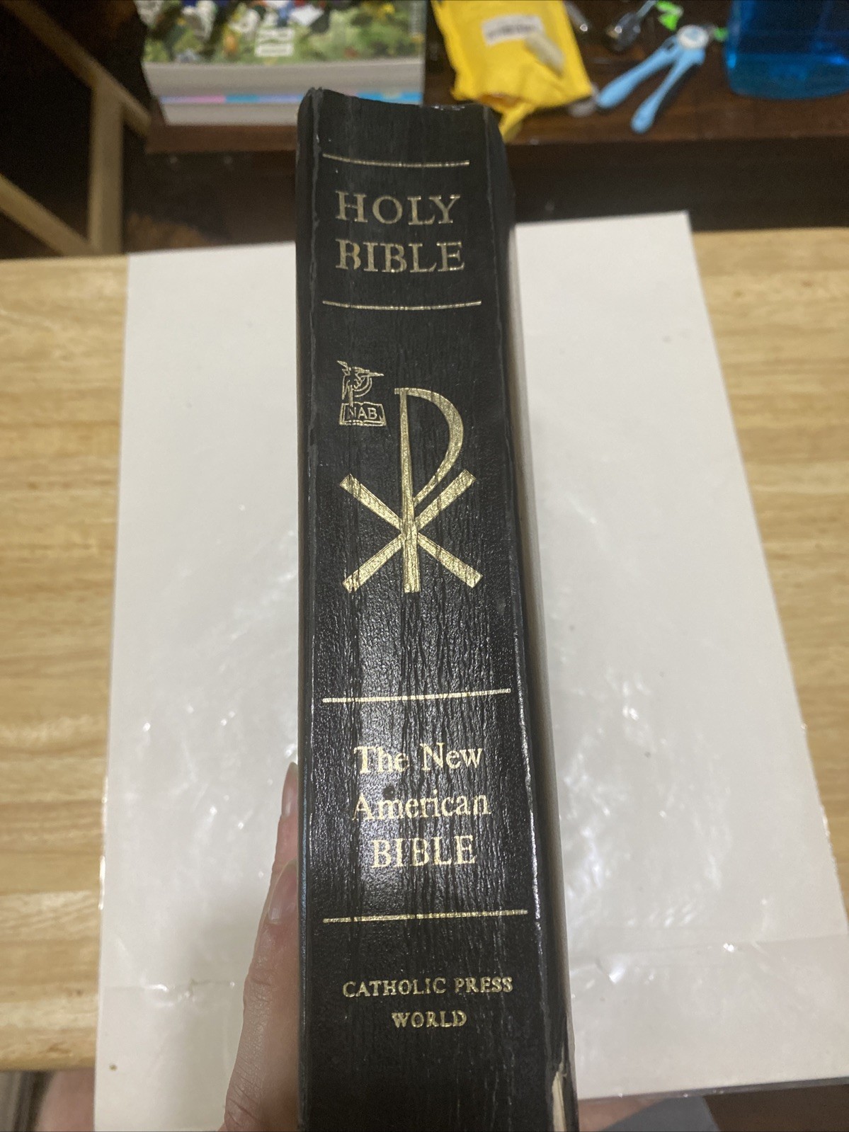 Holy Bible The New American Bible NAB Catholic Press World 1971