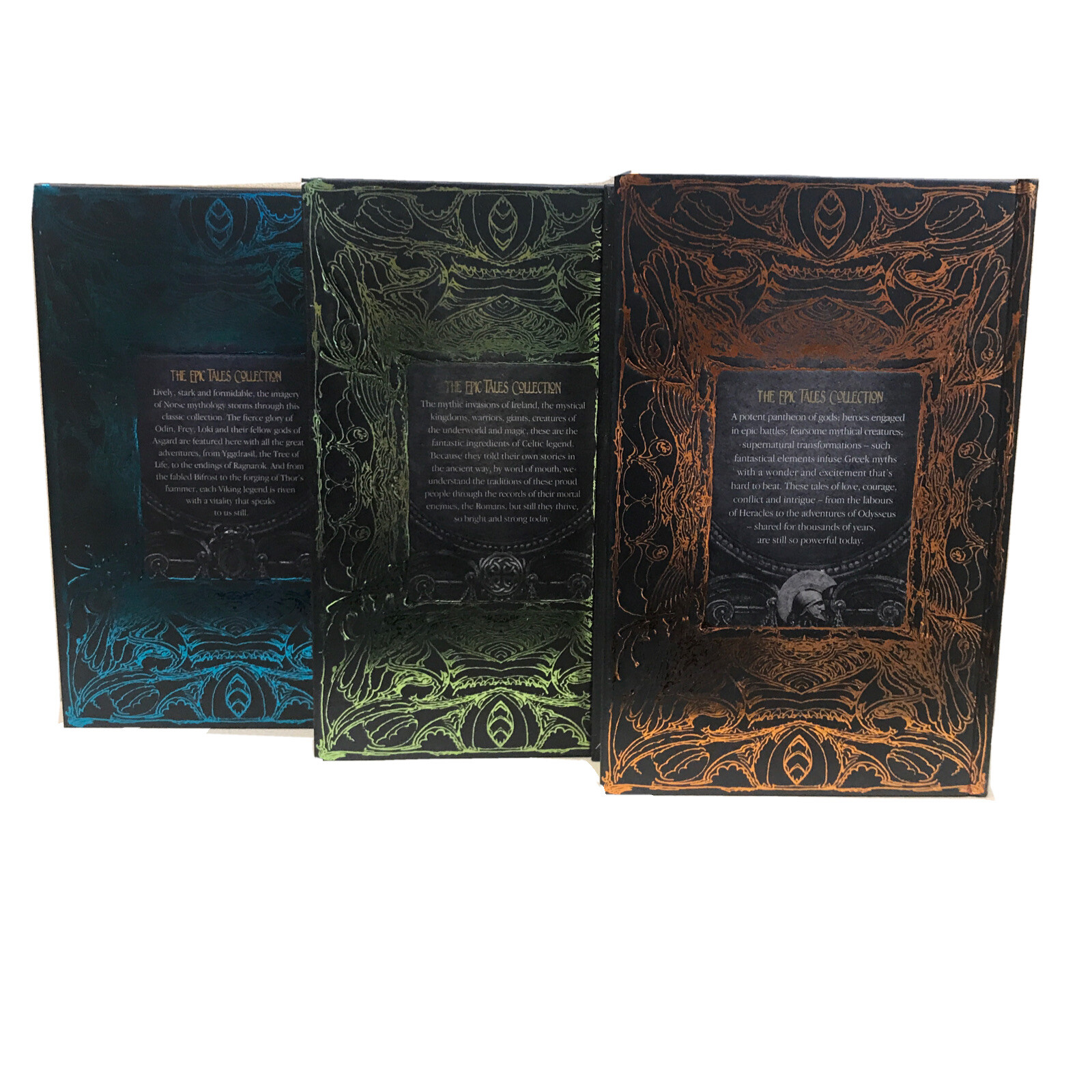 ❤️NORSE, CELTIC, GREEK MYTHS & TALES Mythology Set of 3 HardcoverBooks BRAND NEW