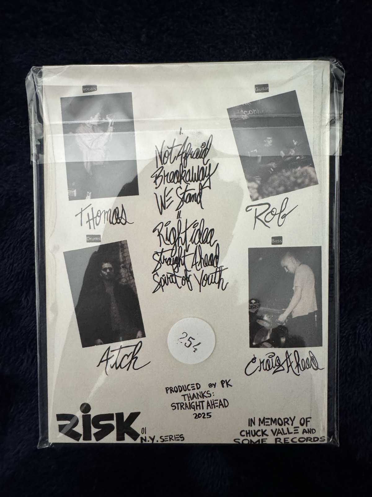 Straight Ahead: A Tribute Fanzine First Edition NYHC SXE HC SOIA