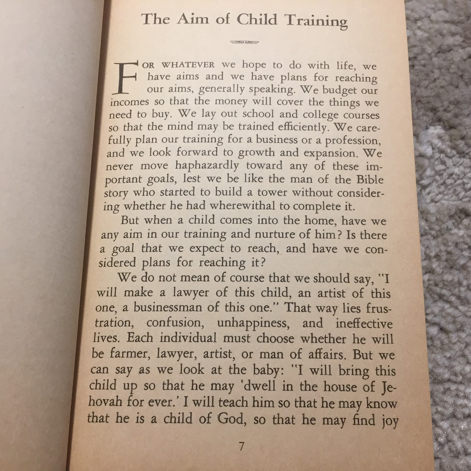 You And Your Child Zelia M Walters 1963 Unity School Of Christianity Parenting