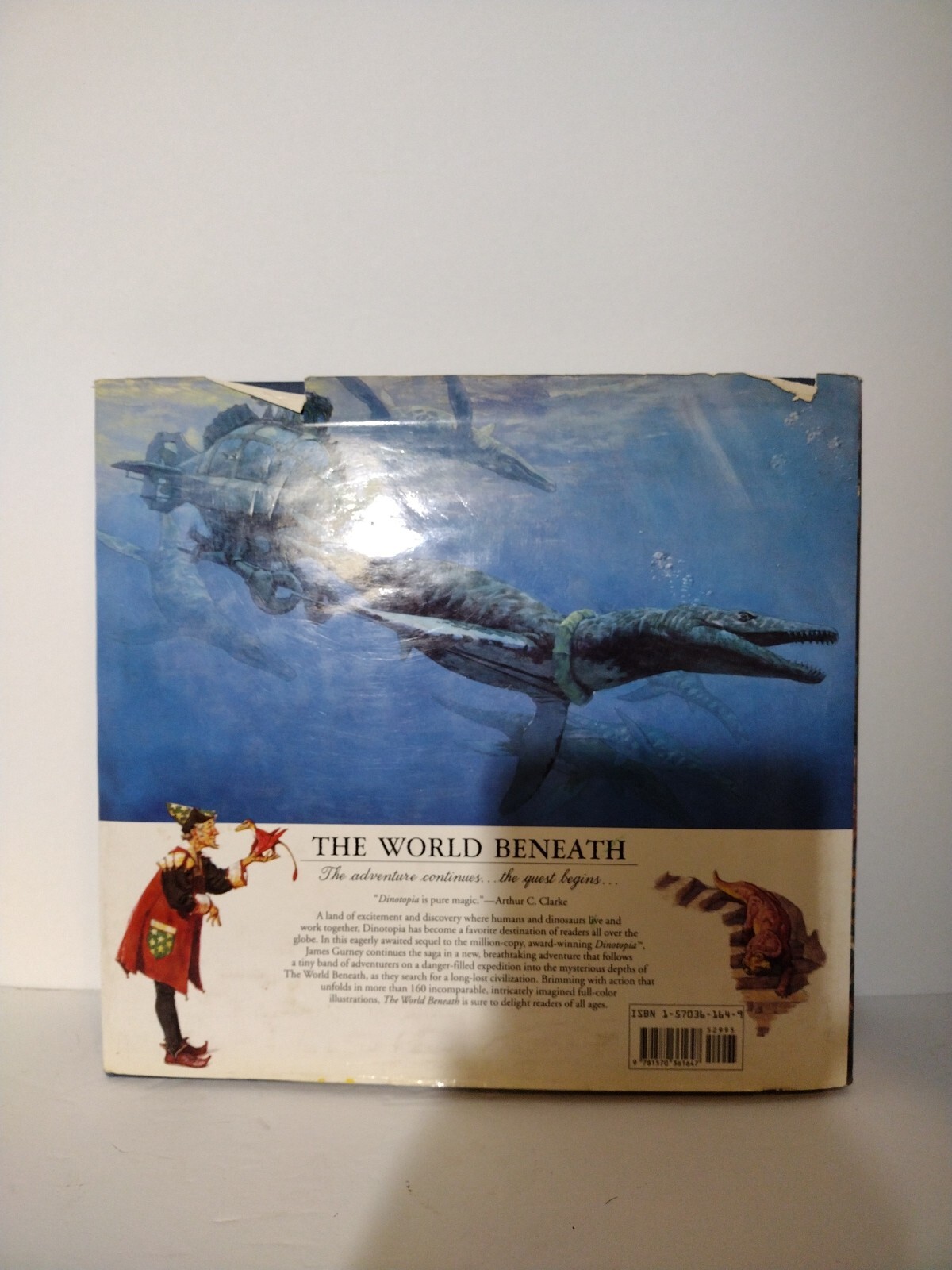 Dinotopia : The World Beneath by James Gurney (1995, Hardcover)