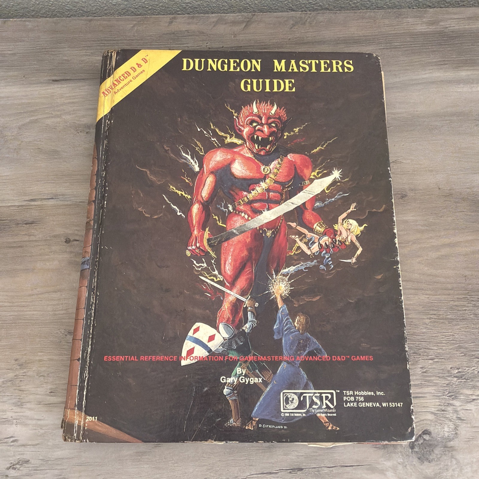 Advanced Dungeons & Dragons Dungeon Masters Guide Revised Edition 1979 D&D