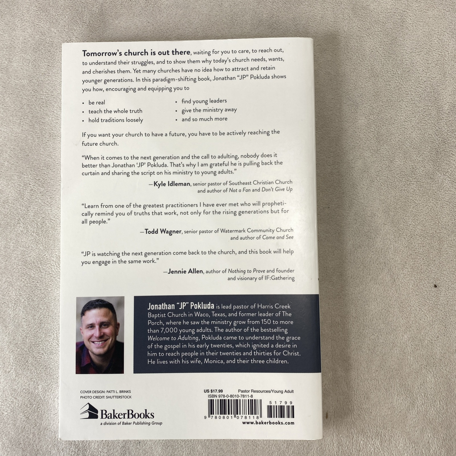 Welcoming the Future Church by Jonathan “JP” Pokluda Christian Book Teach Engage