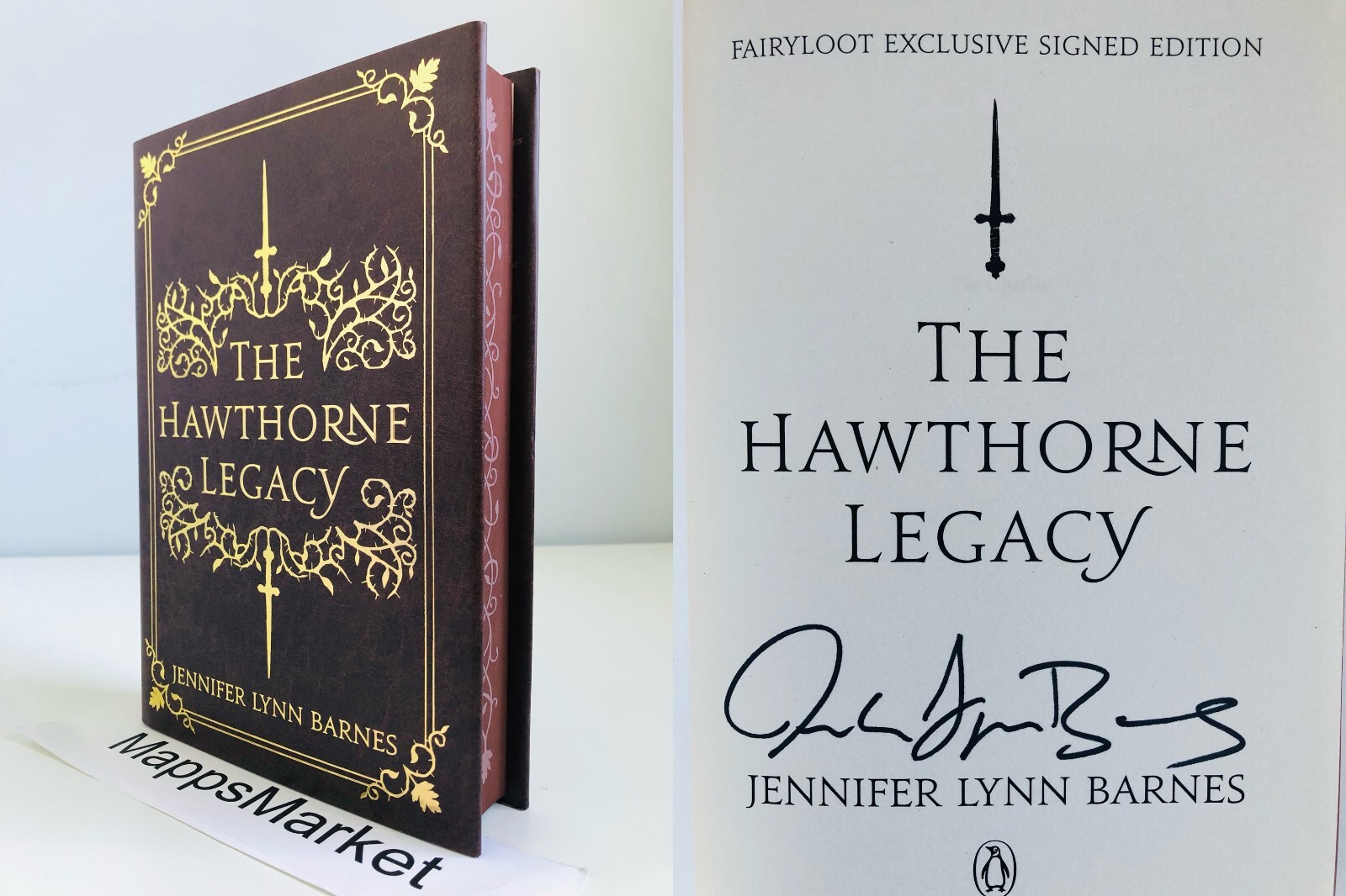 Inheritance Games Books 1-4 SIGNED by Jennifer Lynn Barnes FAIRYLOOT Stenciled