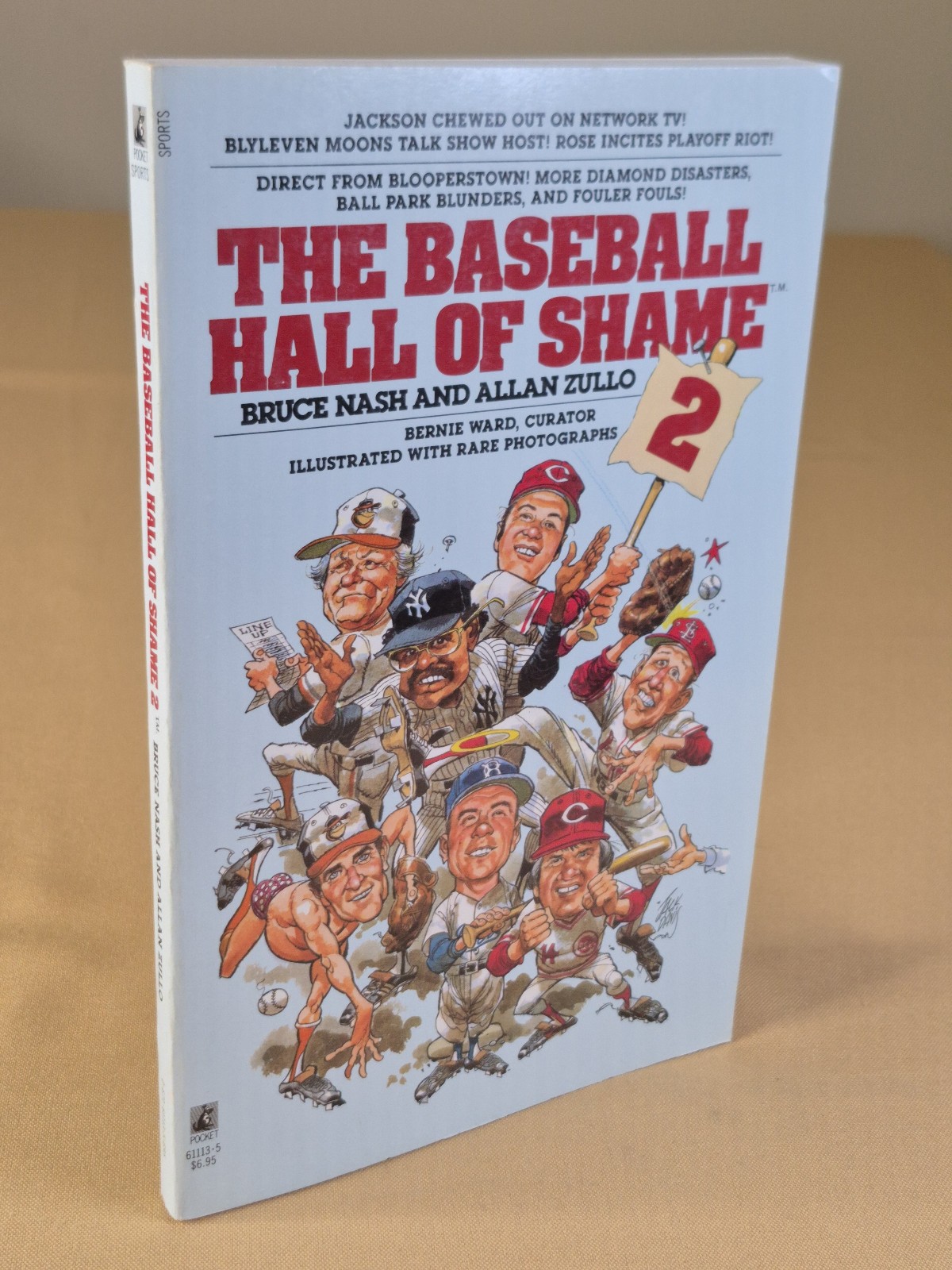 4 Books – NO CREASES – The Baseball Hall of Shame 1, 2, 3, 4 Pocket Books Trade
