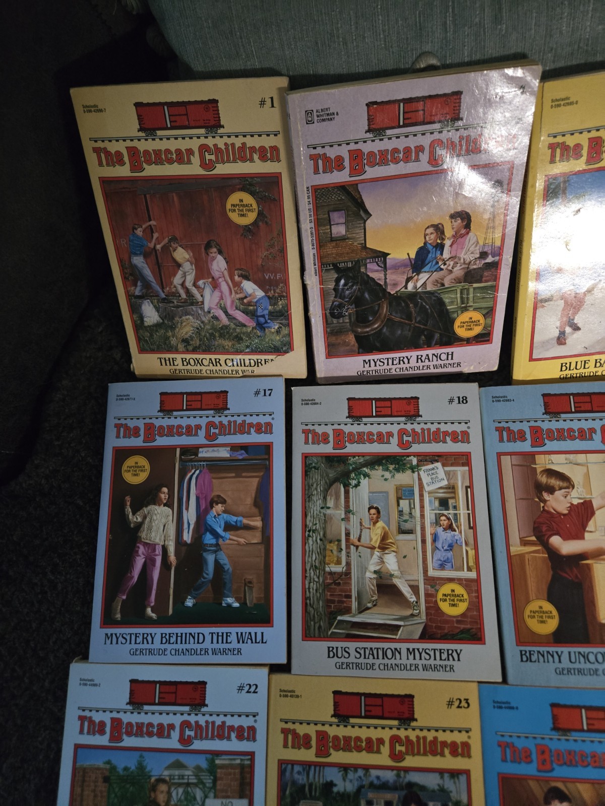 Vintage The Boxcar Children Book Lot of 14 Paperback Books by Gertrude Warner