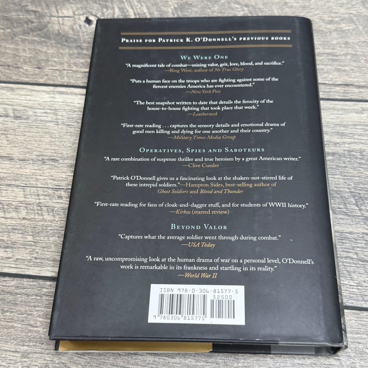 The Brenner Assignment Patrick K. O’Donnell SIGNED 2008 HCDJ First Printing WWII